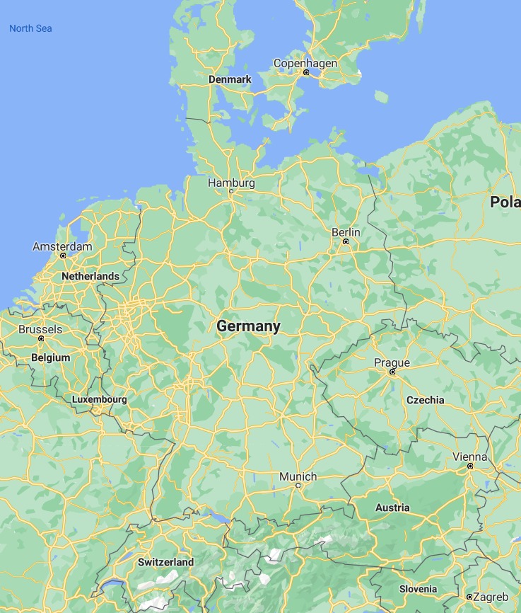 Map Of Germany Without New York City r/mapporncirclejerk