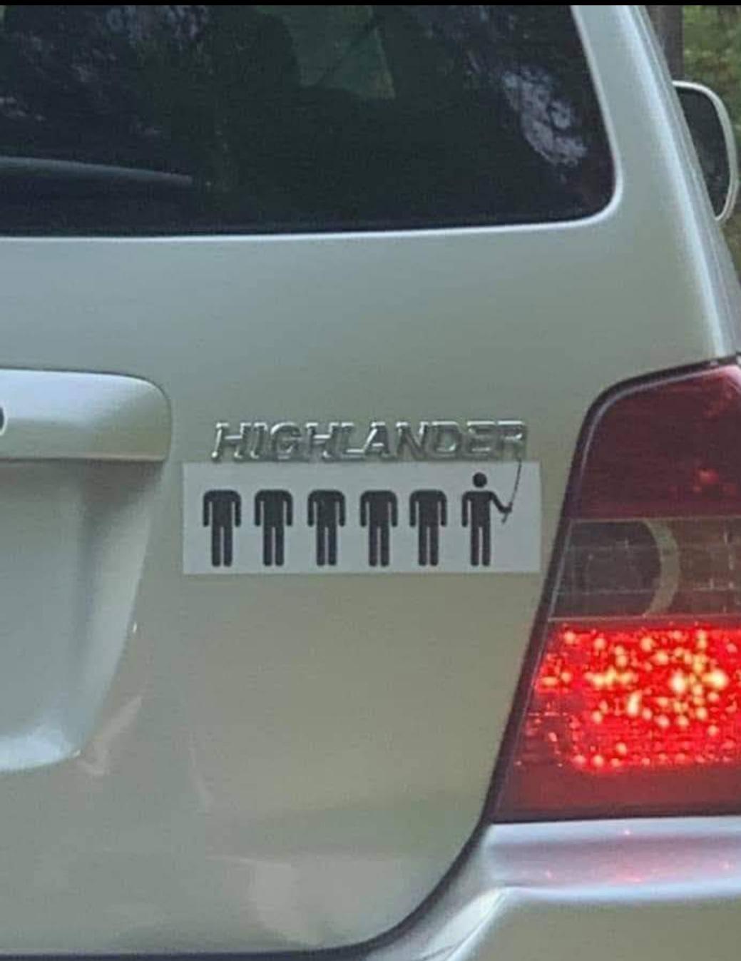 There can be only One : ToyotaHighlander