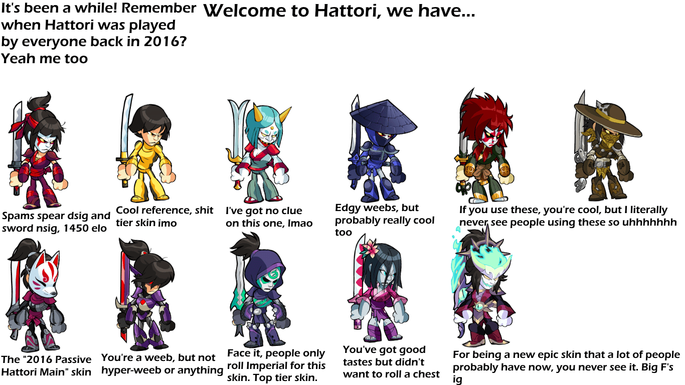 By popular request, here's the Hattori one! More to come soon r