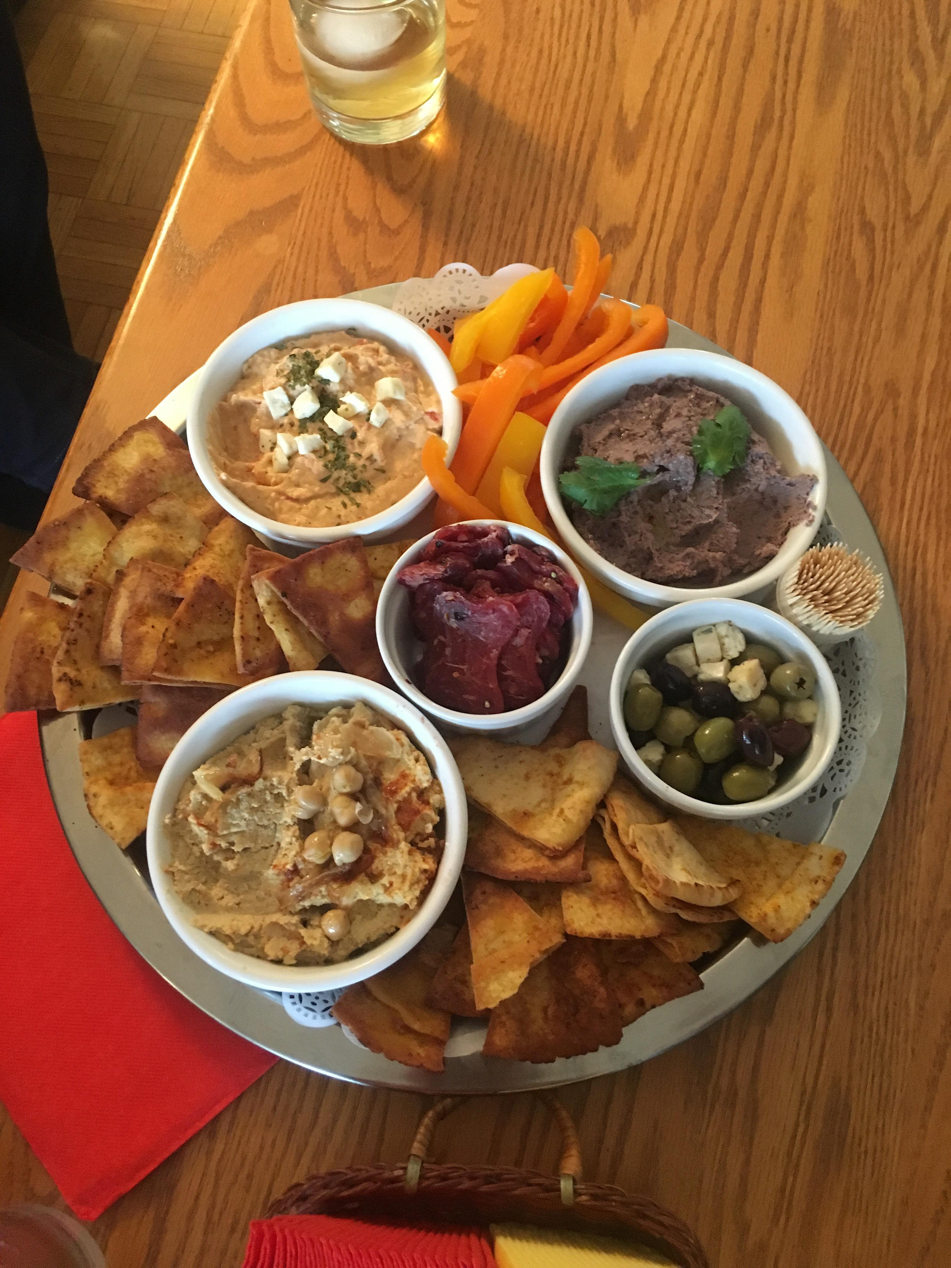 [Homemade] Hummus Platter r/food