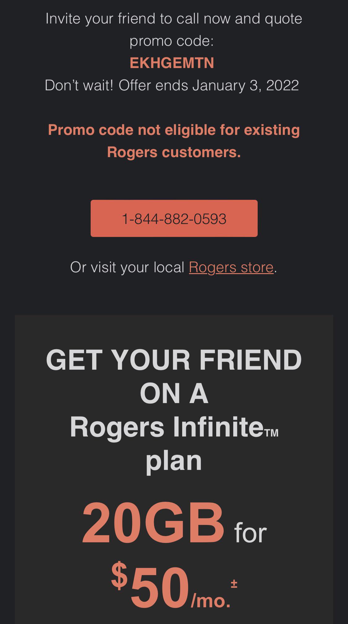 Rogers new plan Ontario? Rogers