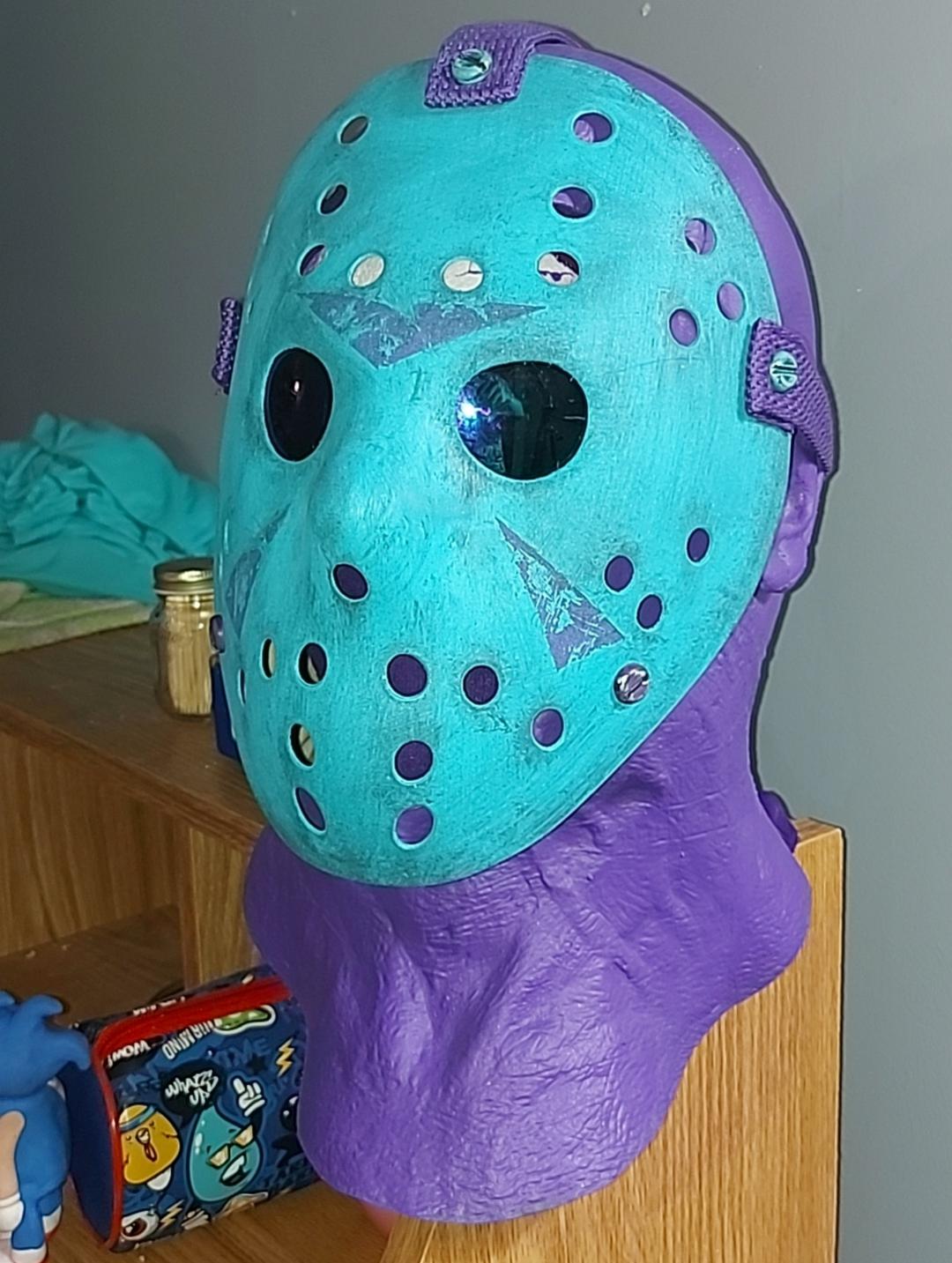 Retro Jason mask/hood for my cosplay r/fridaythe13th
