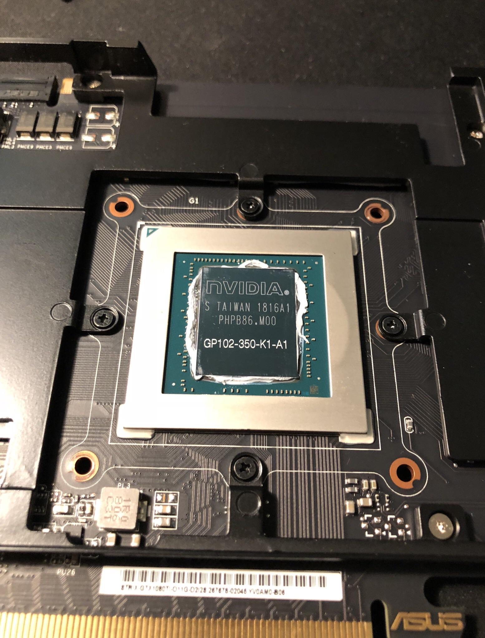 Strix 1080 Ti nudes ft. Kraken G12 install : pcmasterrace