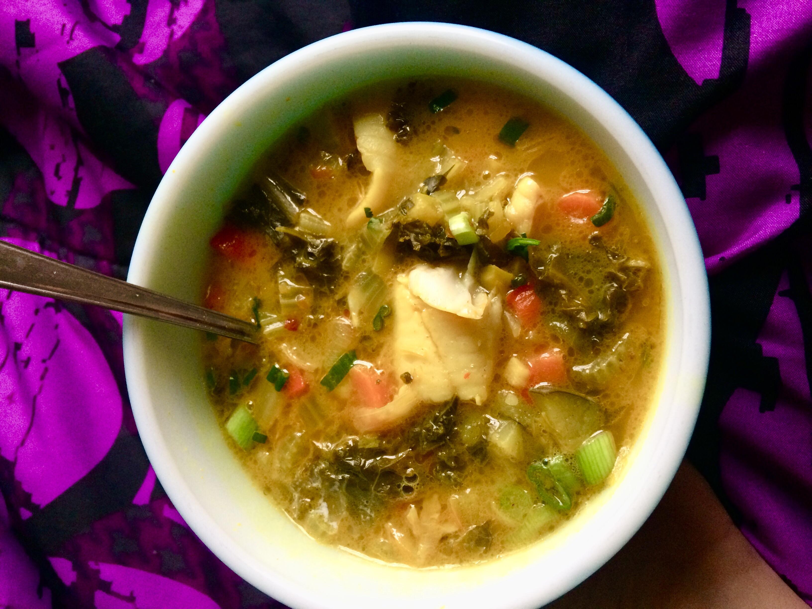 Coconut Curry Fish Stew r/ketorecipes