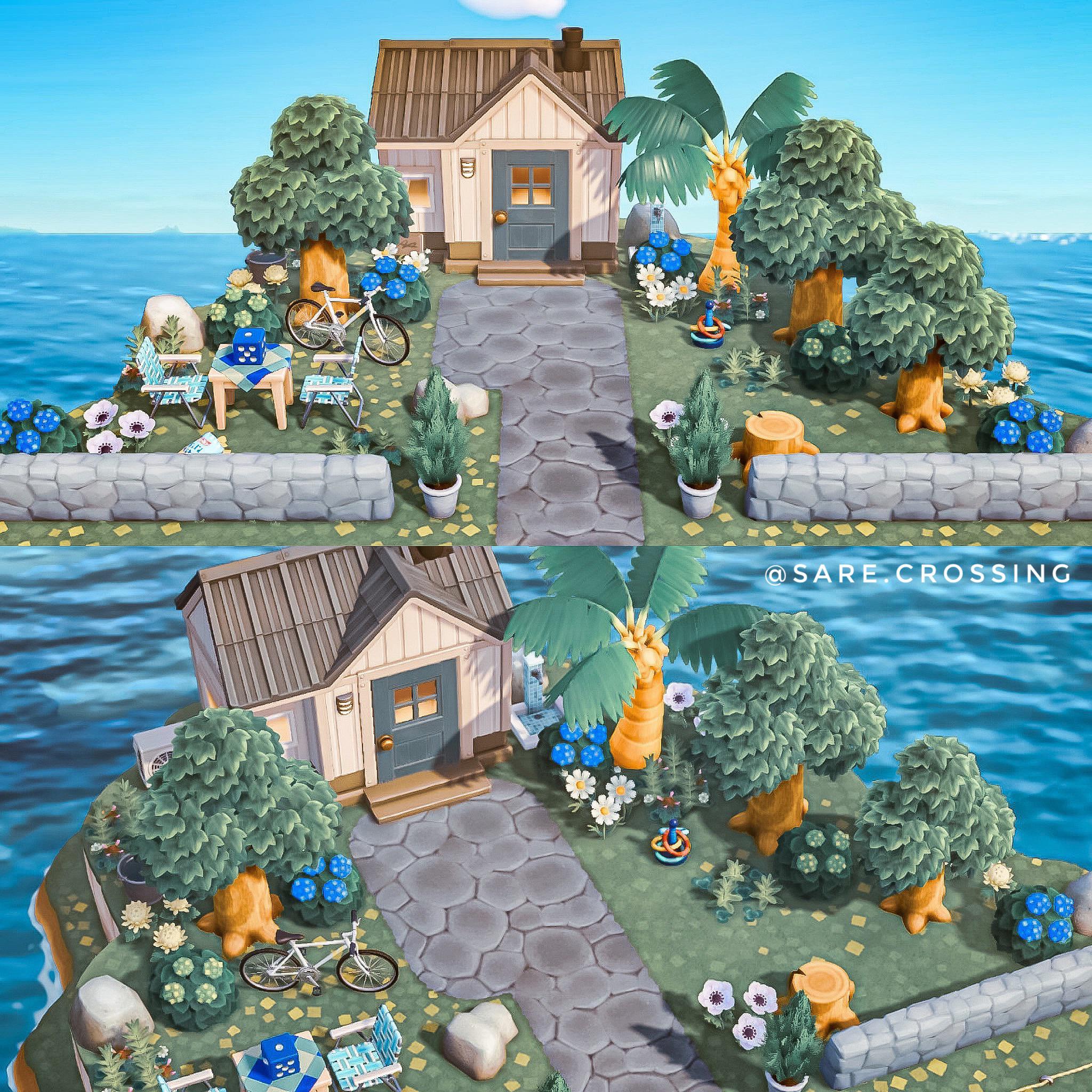 Got to design a home for Tank, one of my starter villagers! r