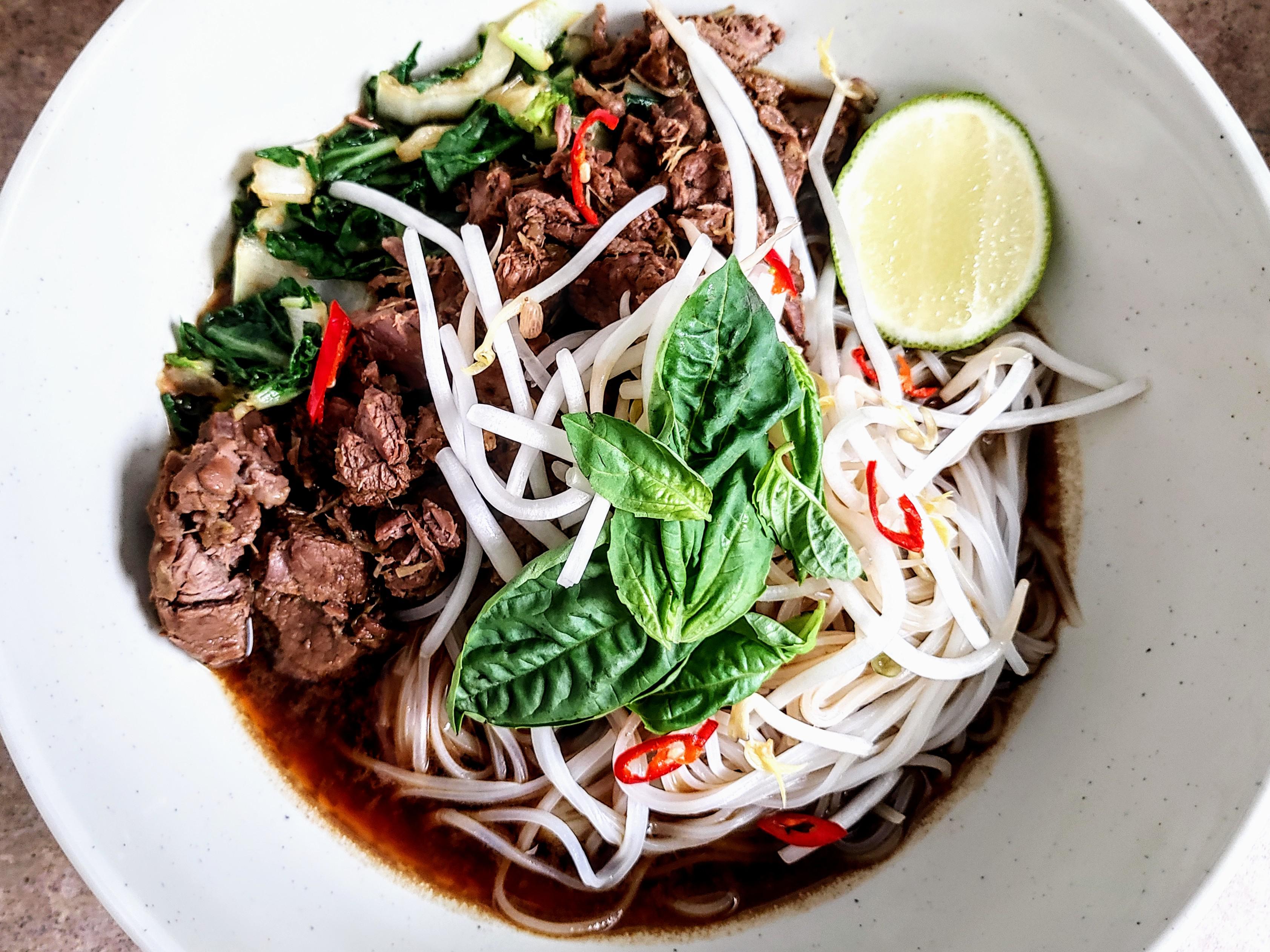[Homemade] Thai Beef Noodle Soup r/food