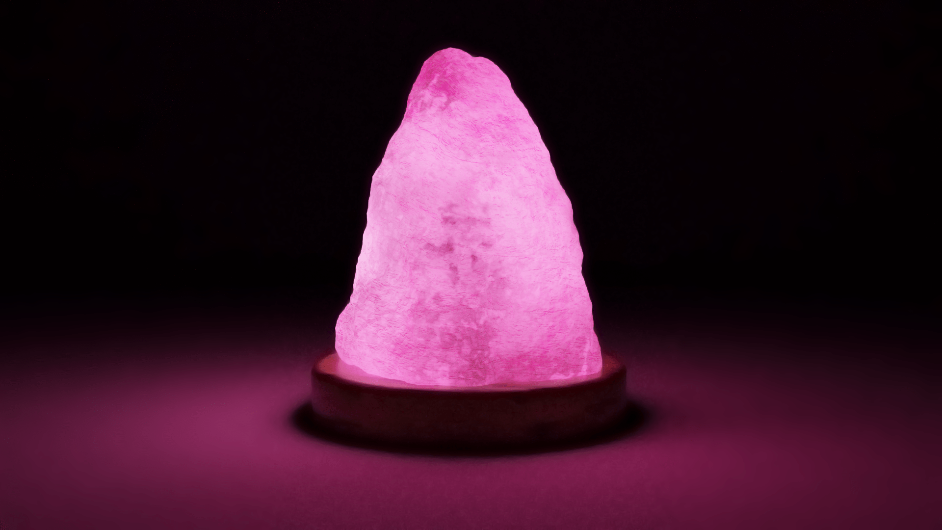 I made a salt lamp! r/blender