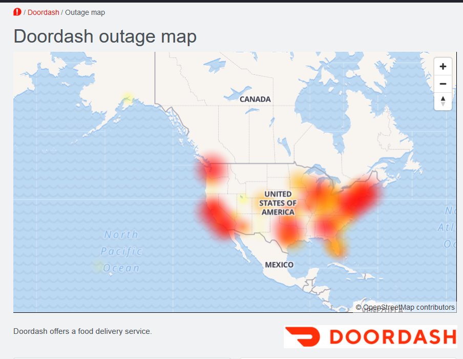 Doordash big outage.. r/doordash