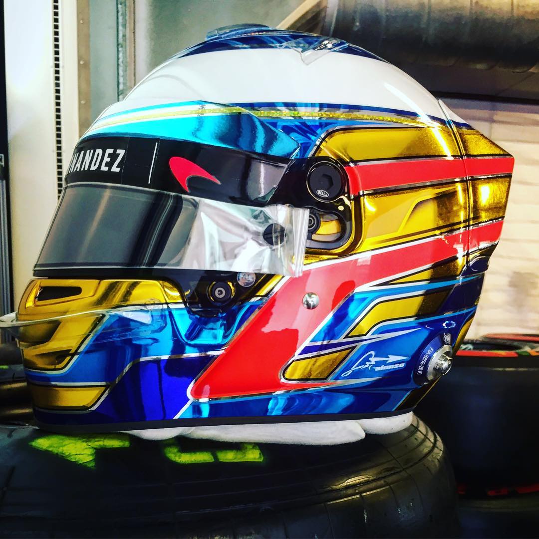 F1 Helmet Livery