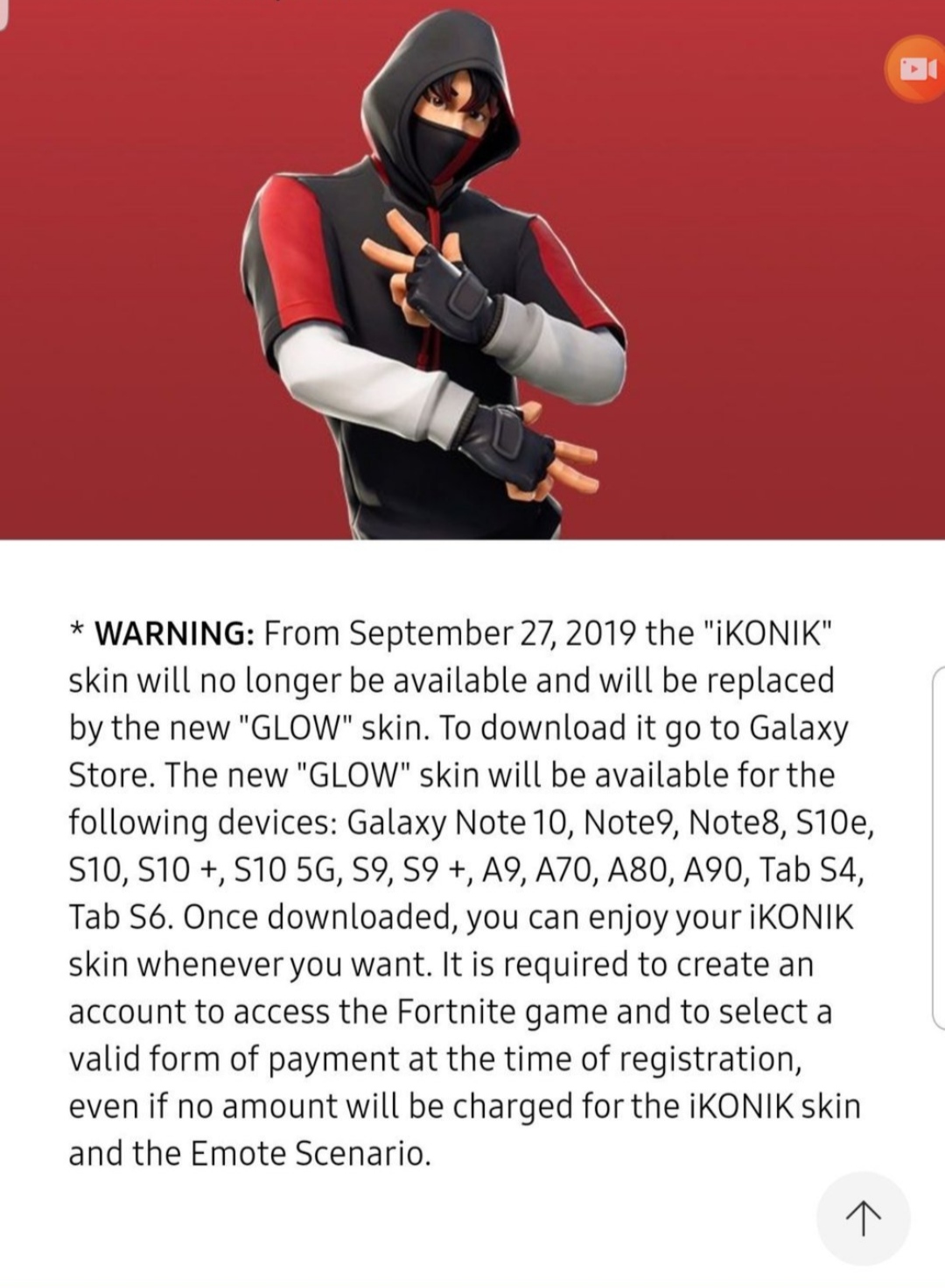 The IKONIK skin is now getting replaced! r/FortNiteBR
