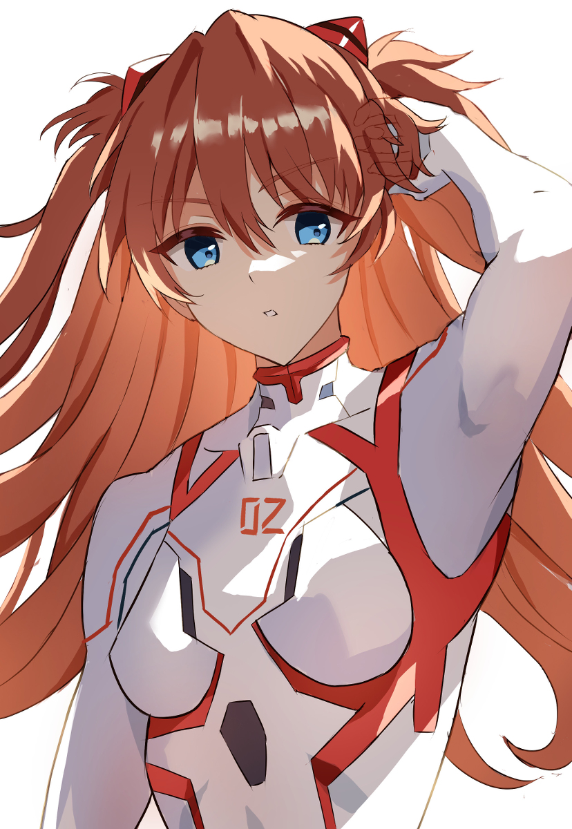 White plugsuit ver. Asuka [ゆきゆうま] r/Asuka