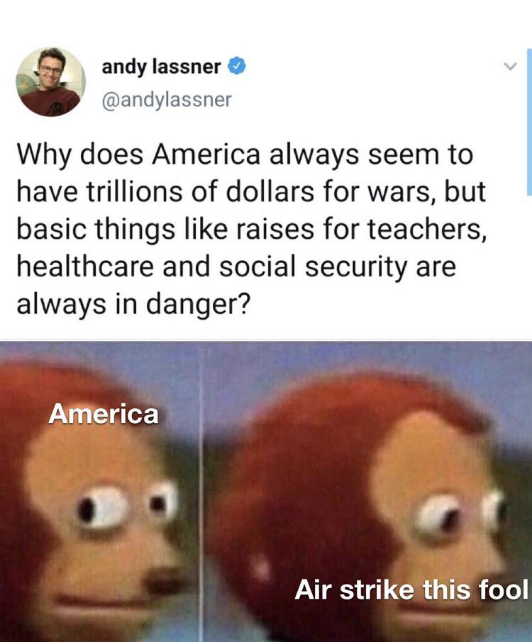 Why are we still here meme