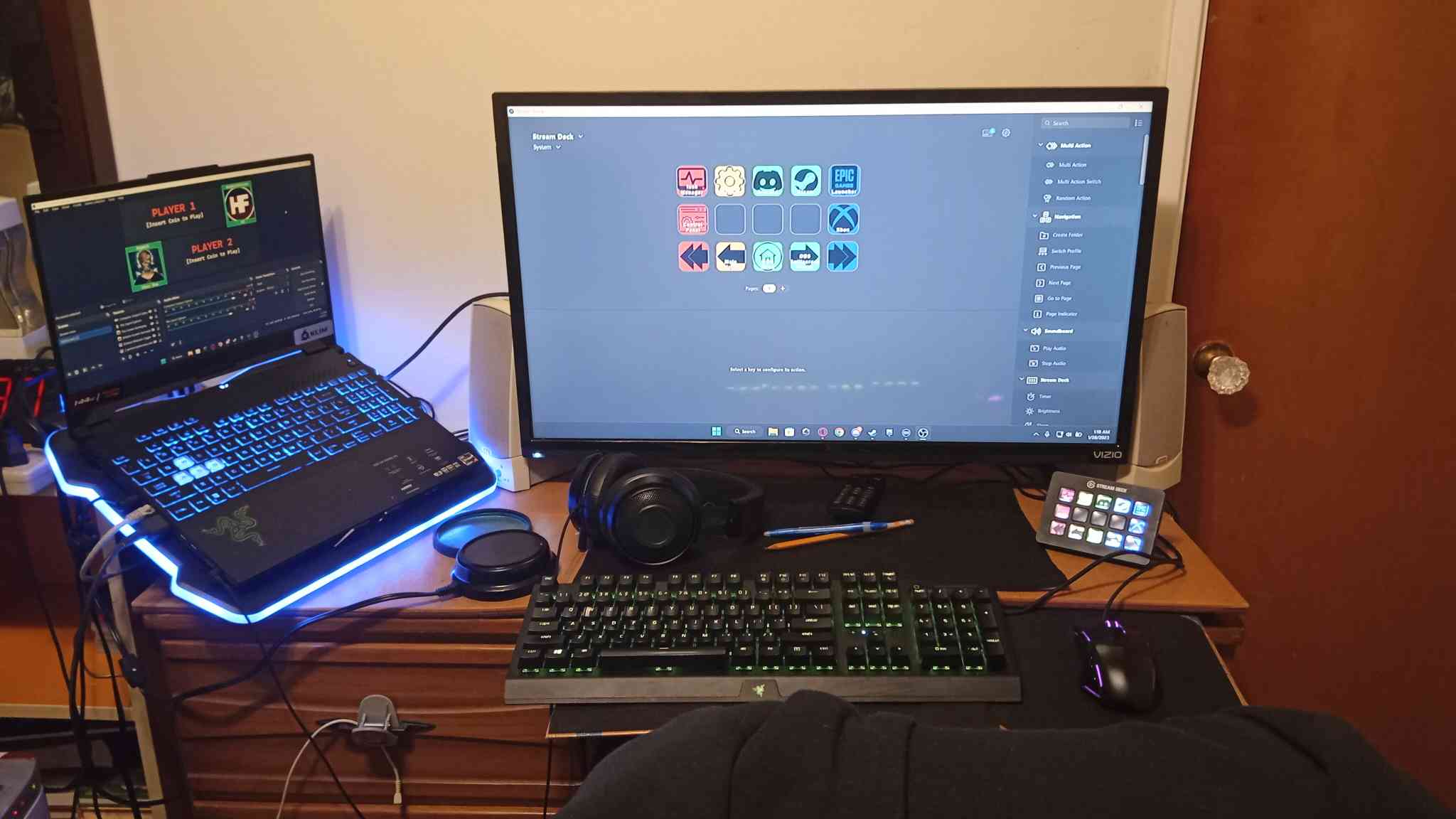 The Makeshift Desktop Setup Update Features now include Gaming Laptop