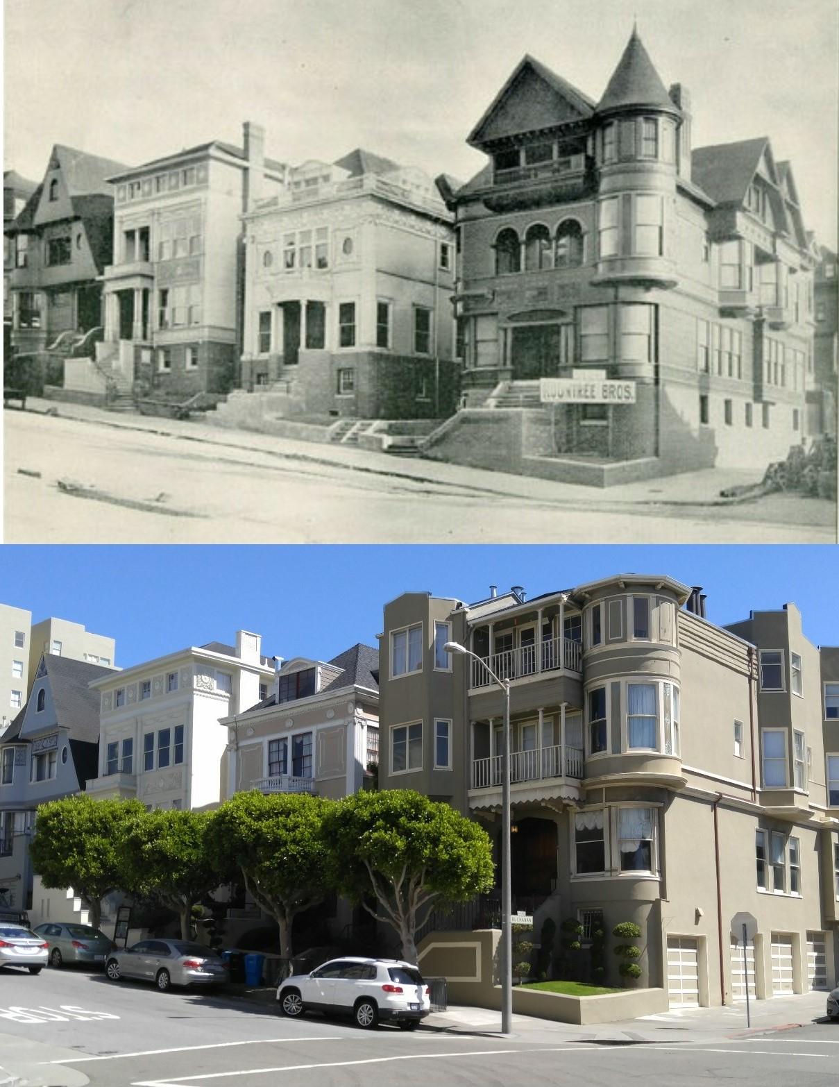 125 year difference at Buchanan/Washington. r/sanfrancisco