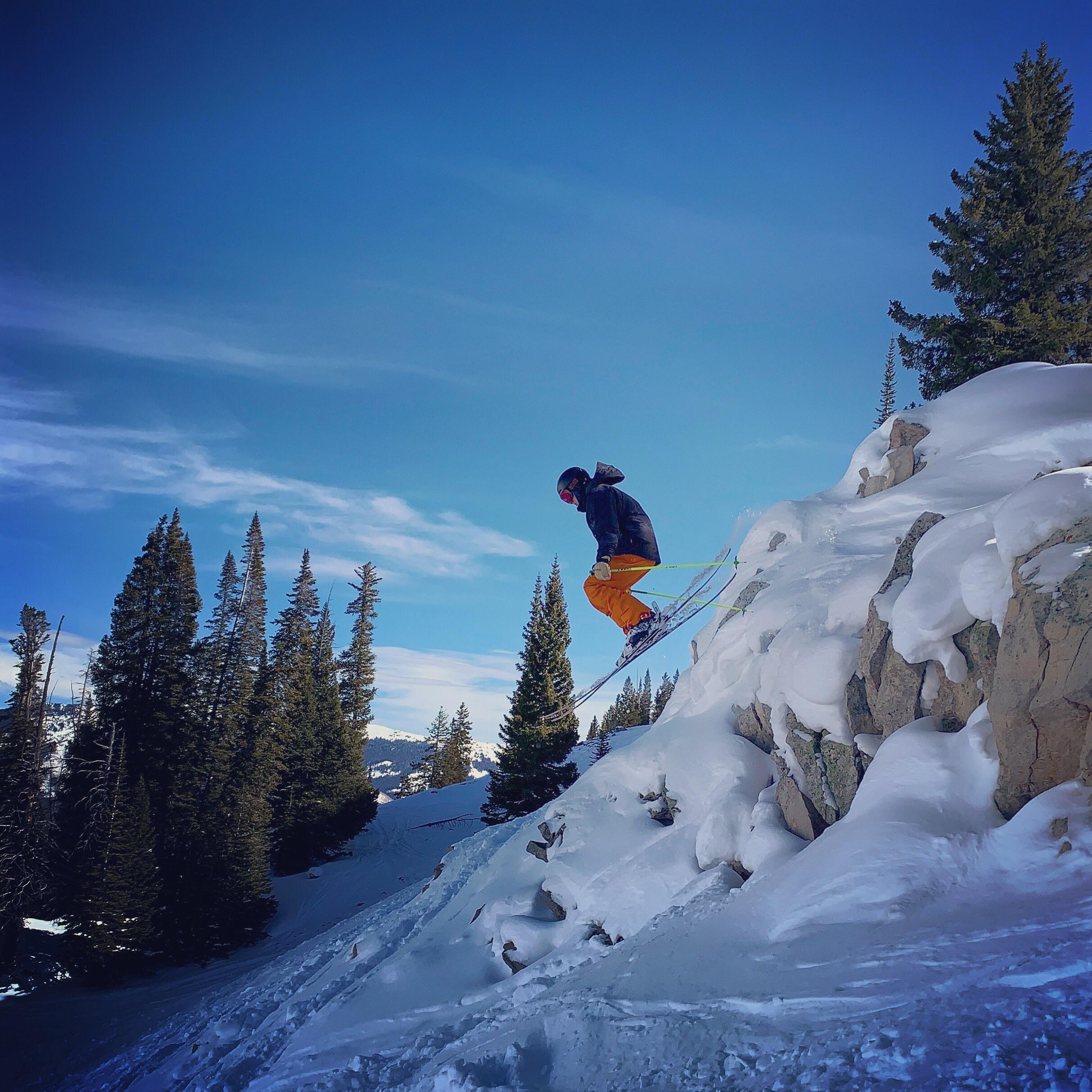 Stunts. Mount Crested Butte. r/skiing