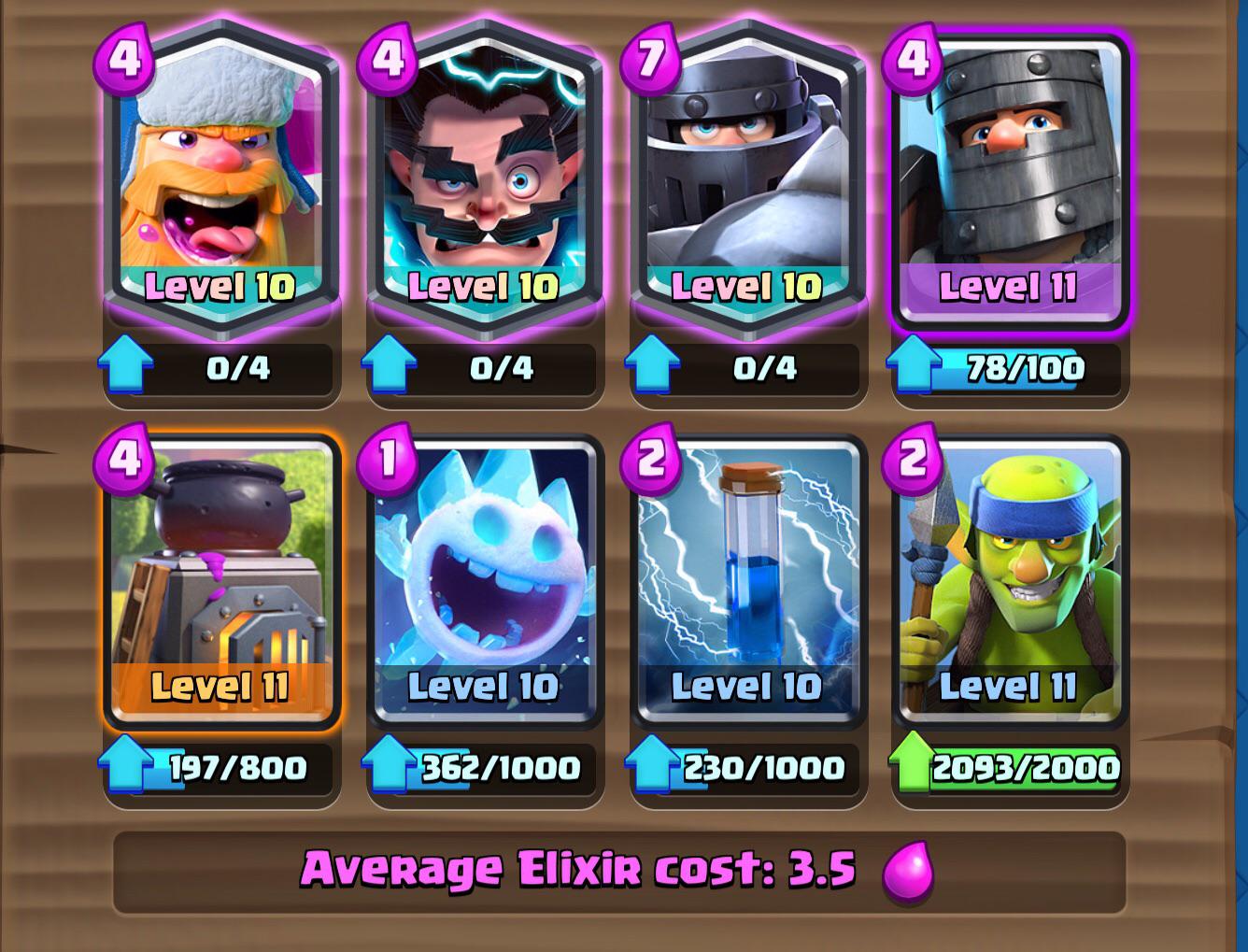 Main deck challenger 3 any suggestions r/Clash_Royale