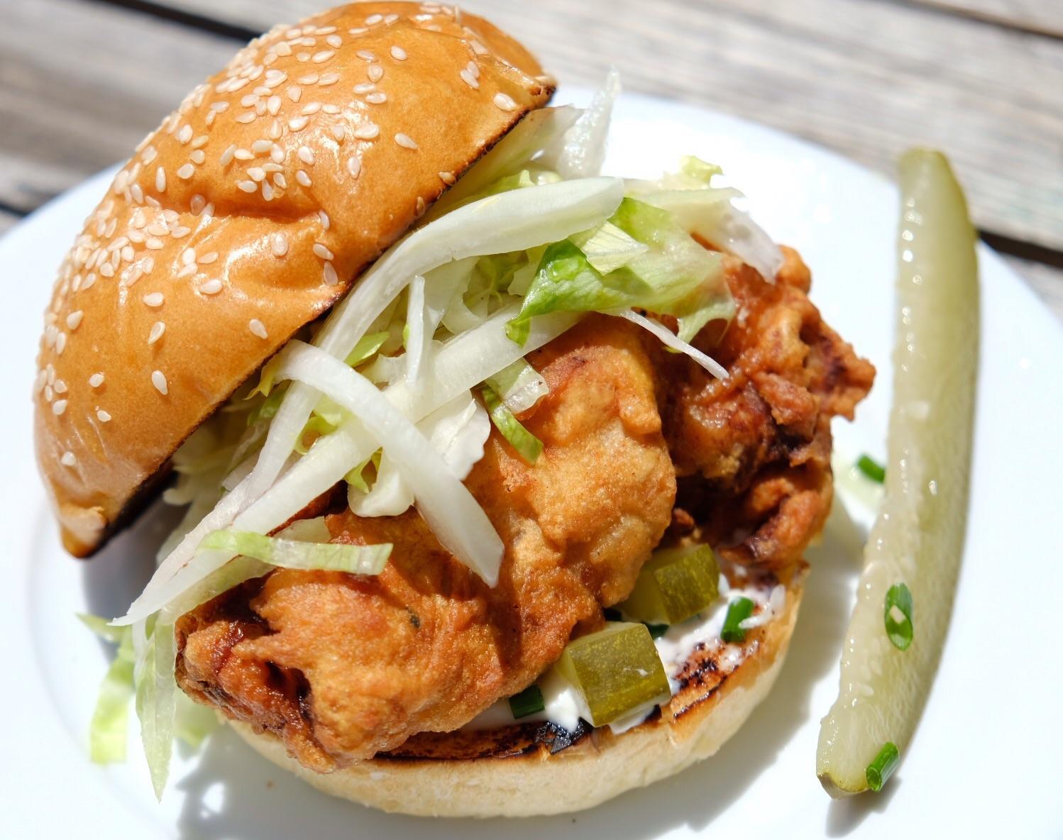 [Homemade] Fried Chicken Sandwich r/food