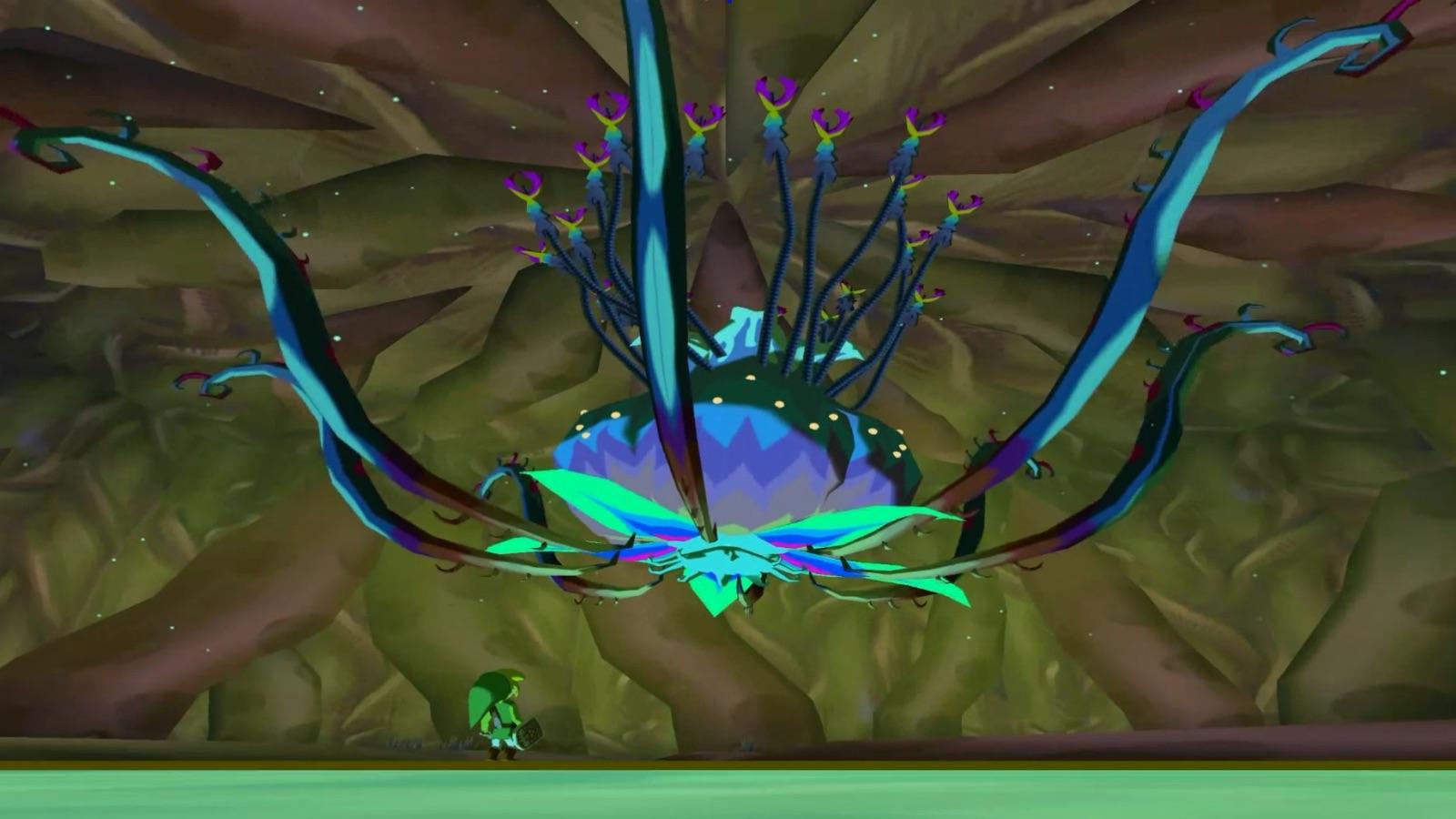 Easter Egg In The Legend of Zelda The Wind Waker, using Forest Water