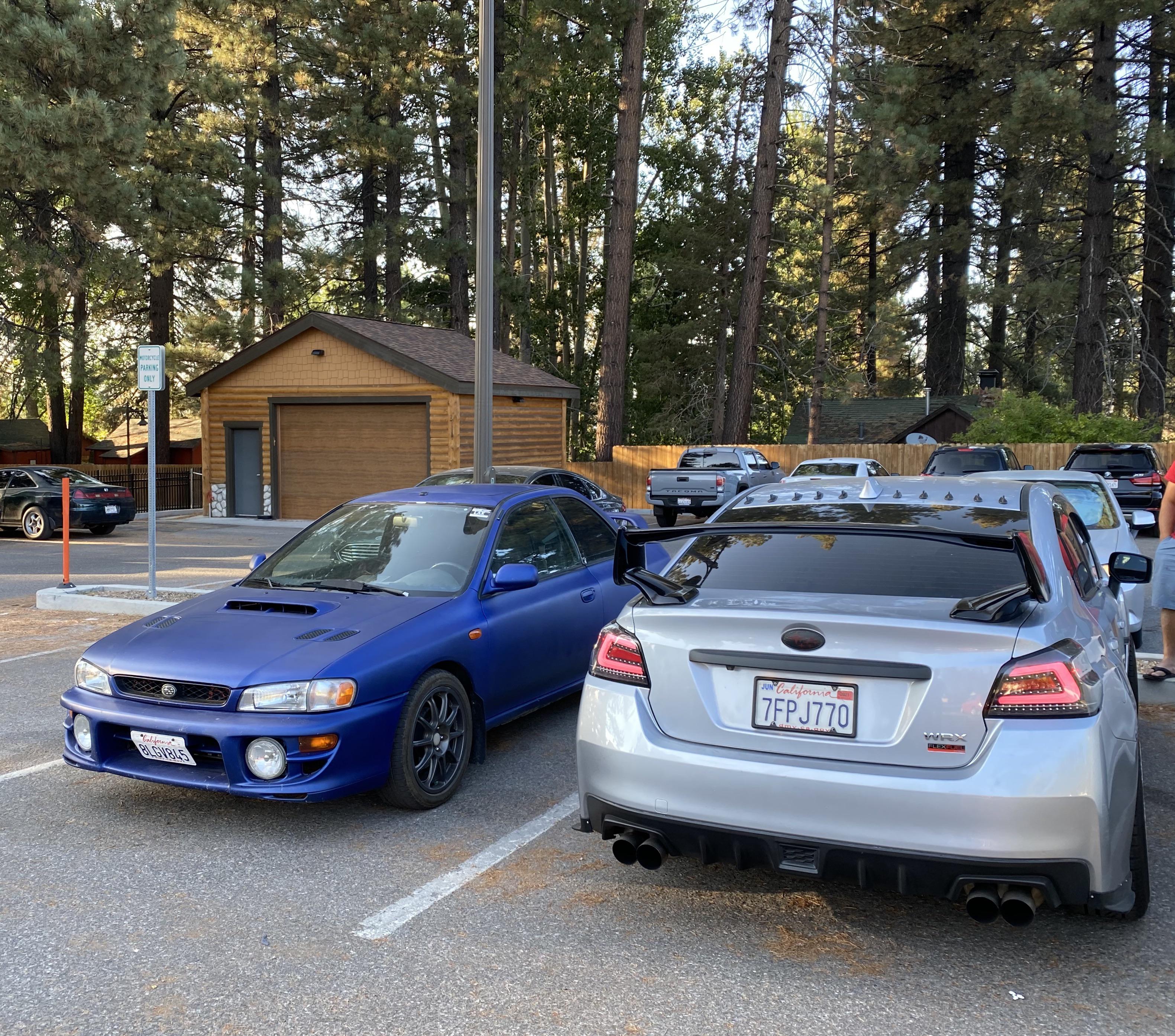 Went to big bear this weekend and came back to this GC parked next to