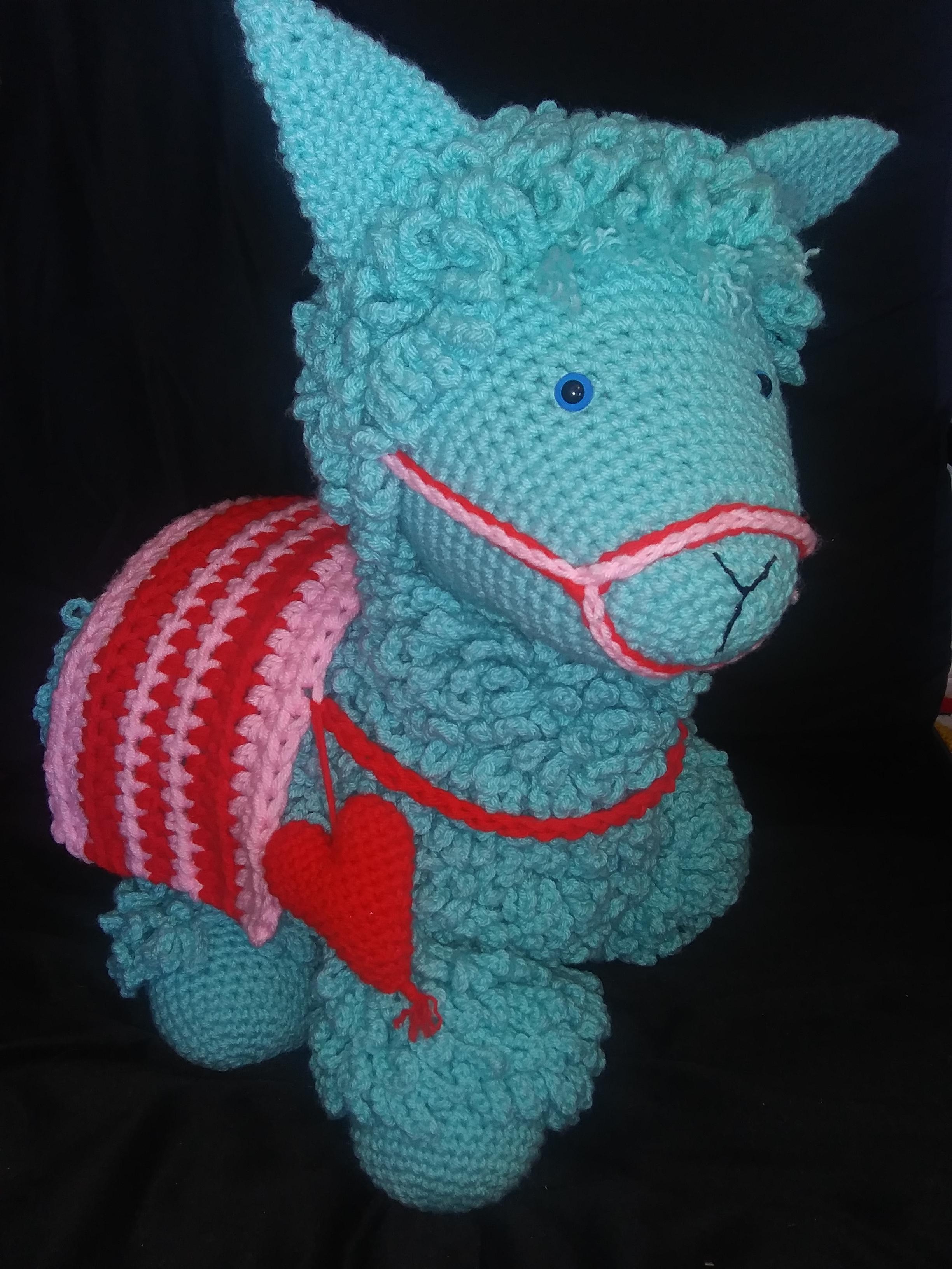 Llama no drama round 3! crochet
