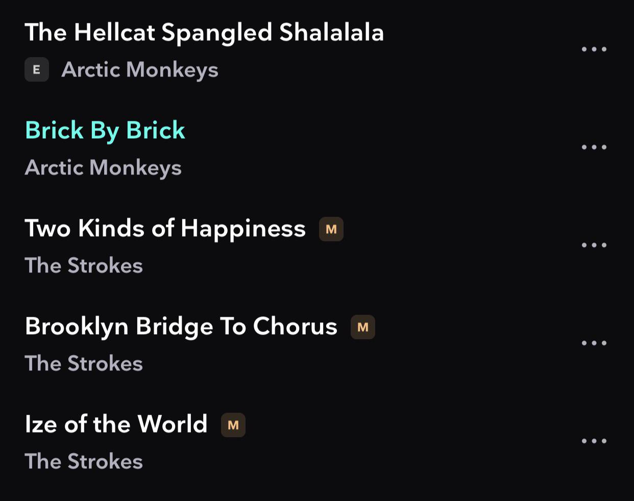 Looking for songs with a similar drum loop / style of chorus to these