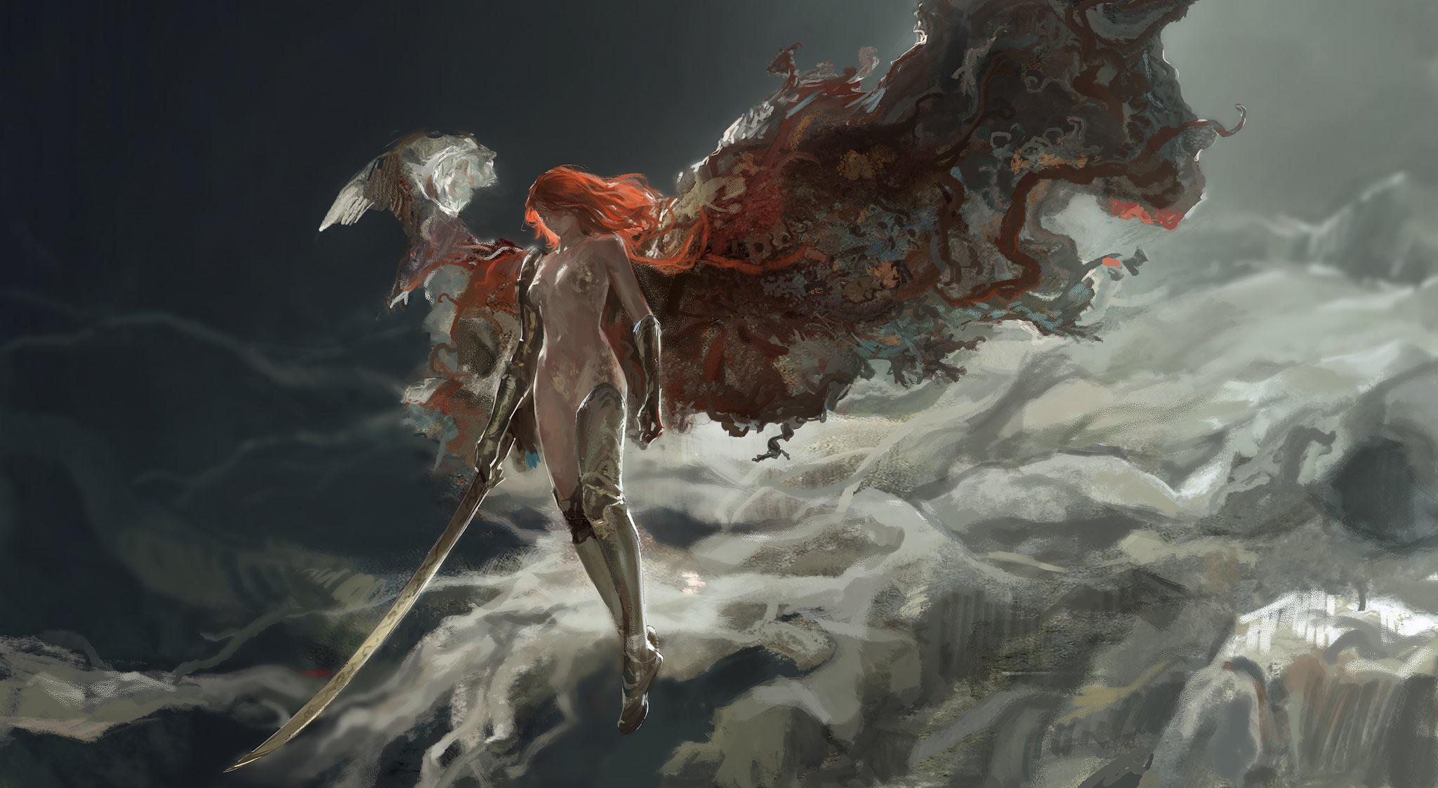 Malenia, Goddess of Rot Elden Ring (Feel free to use) Minecraft Skin