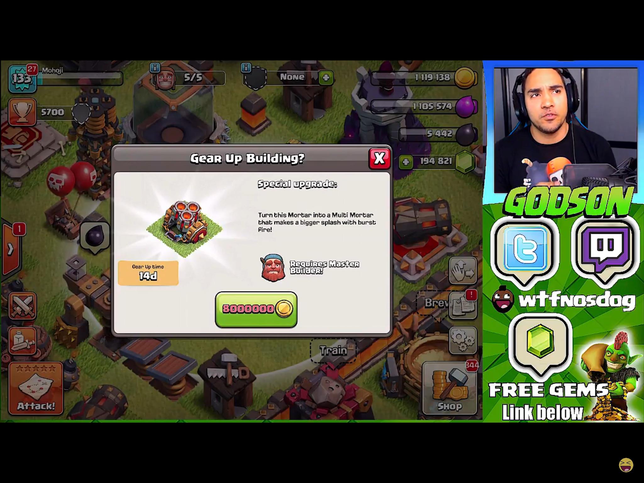 Geared Up Mortar Volontariat