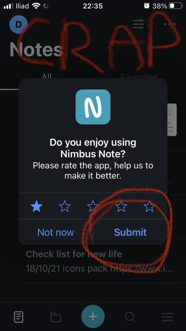 Nimbus screen rec 4 chrome just fo not work PAID 30 BUCKS. r/NimbusNote
