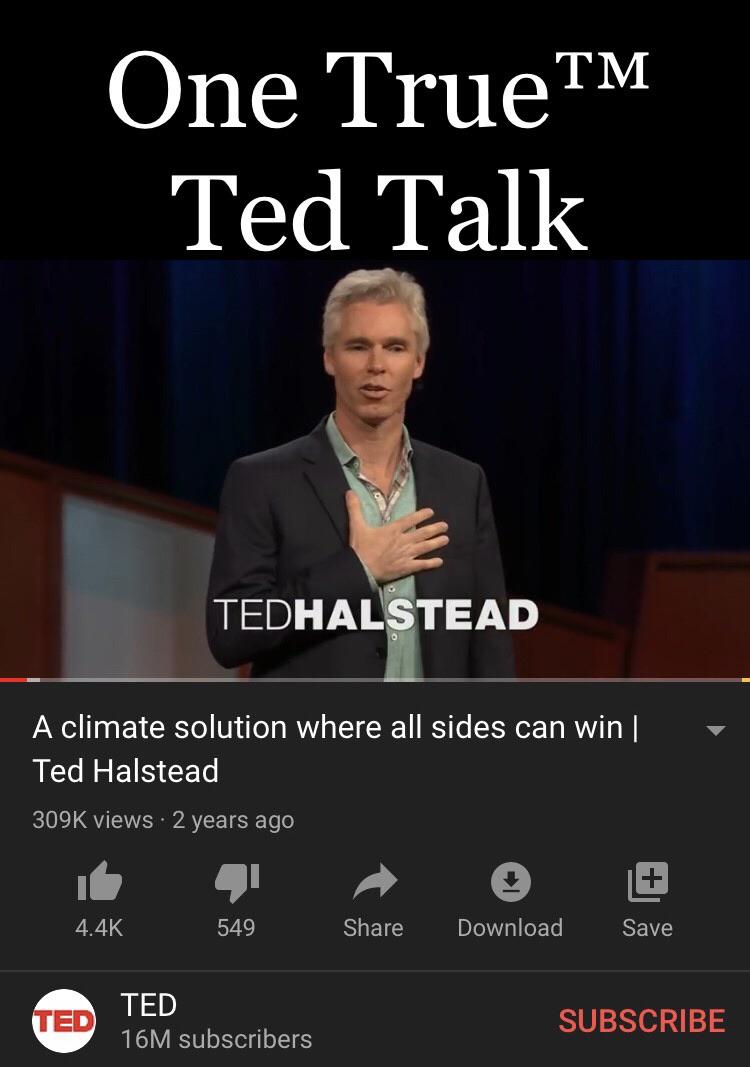 Ted finally talks memes