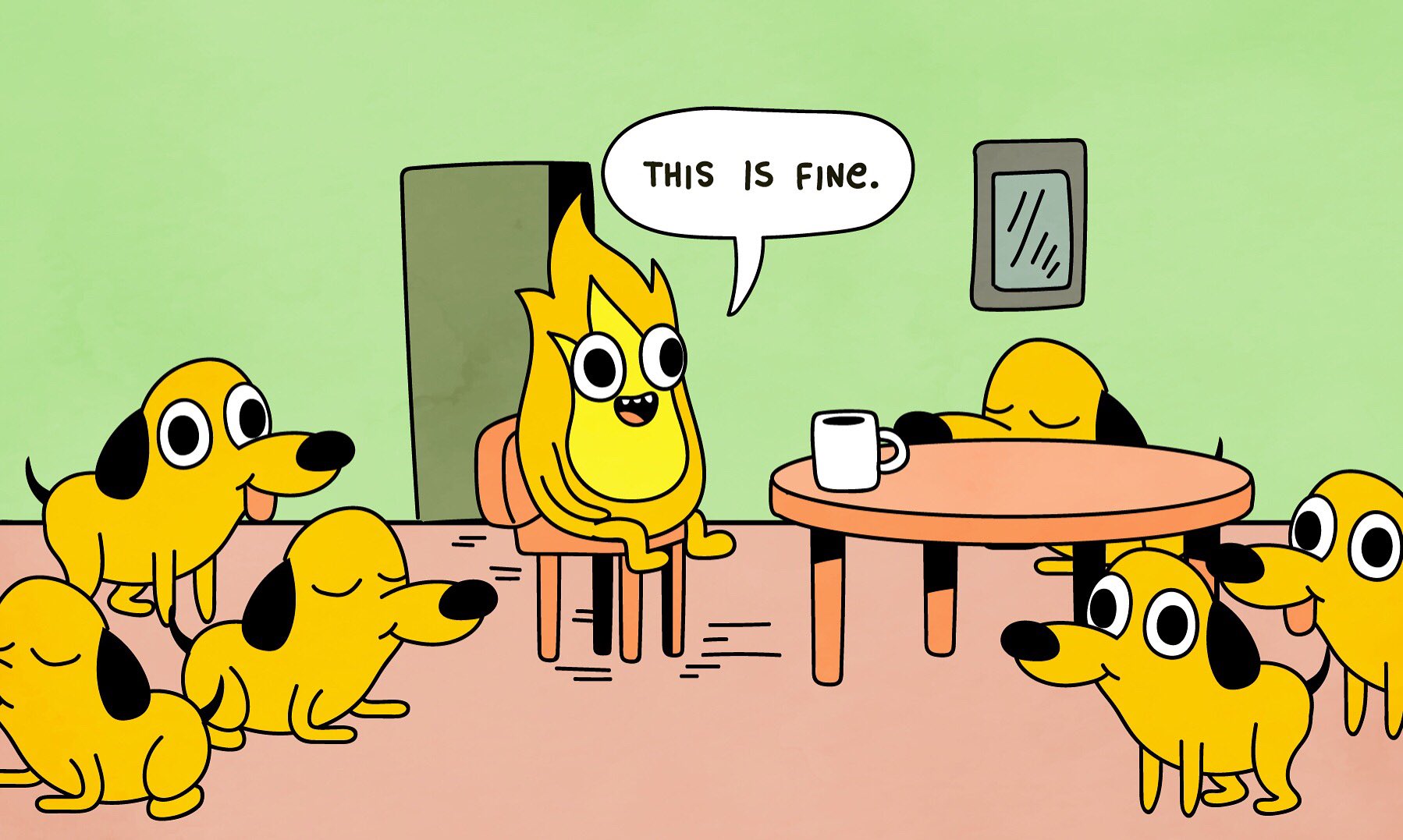 This is fine. (Artist Unknown) r/alternativeart