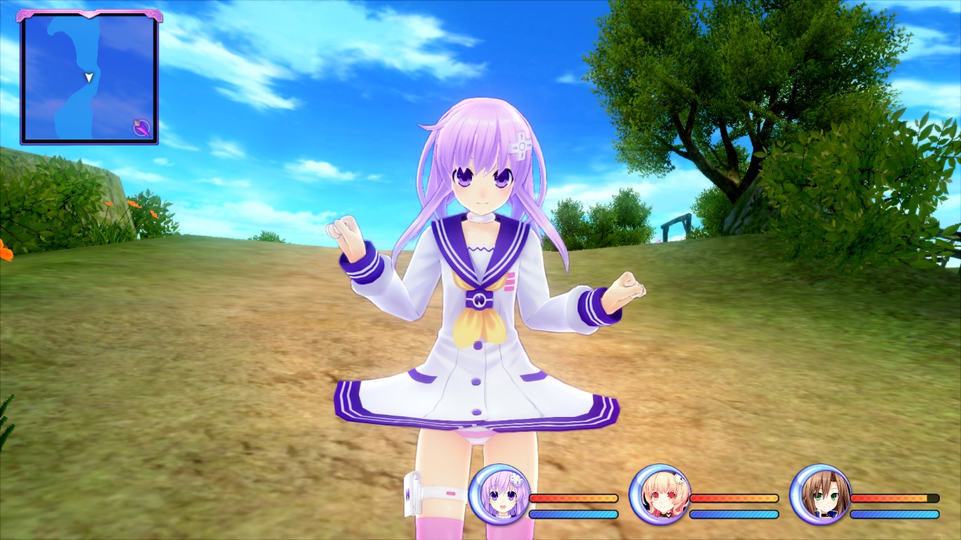 Nepgear pantsu shot gamindustri