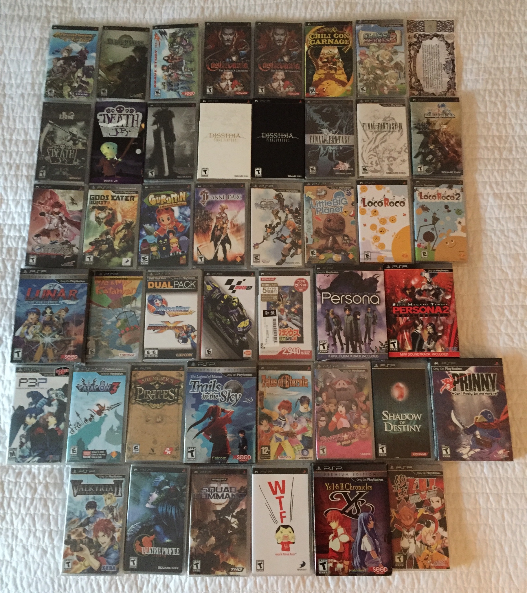 PSP games r/gamecollecting