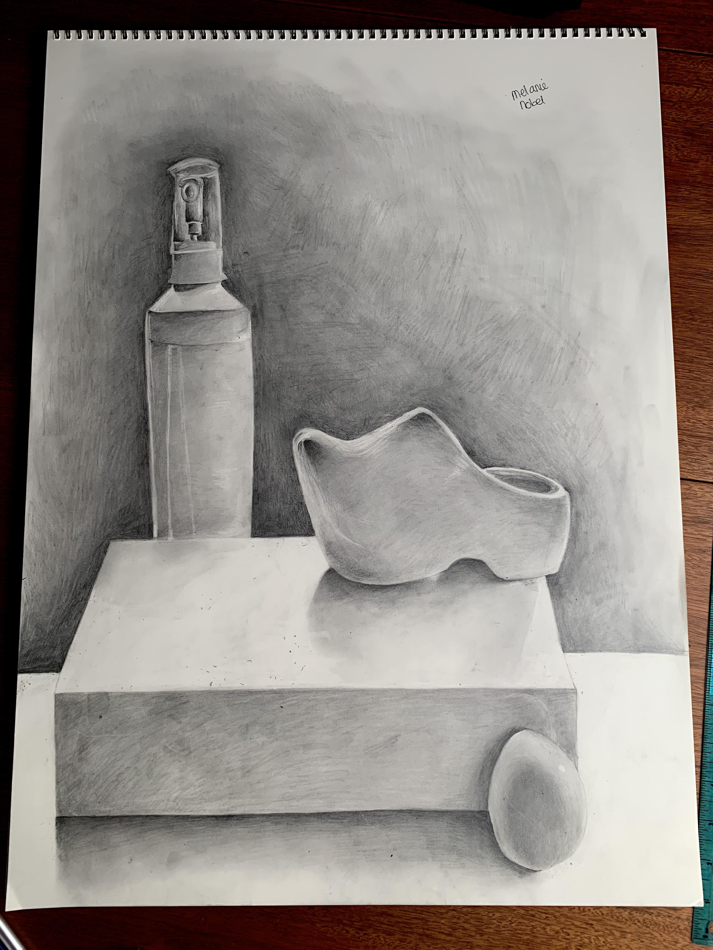 Perspective drawing is hard; I think I didn't do too bad on this one