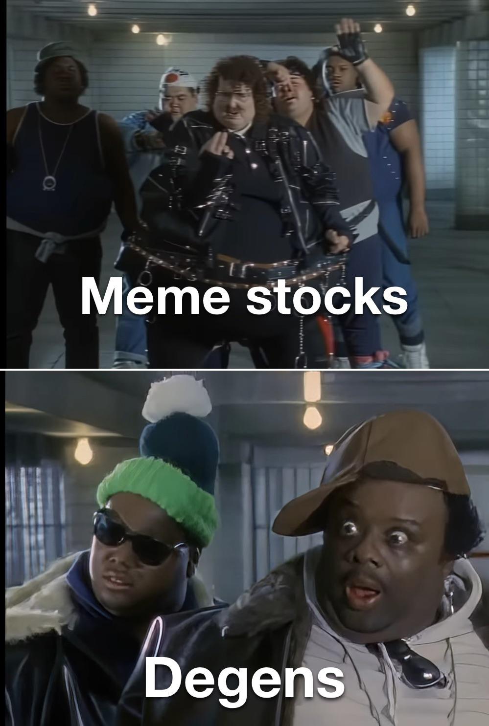 Meme stocks are fat r/wallstreetbets