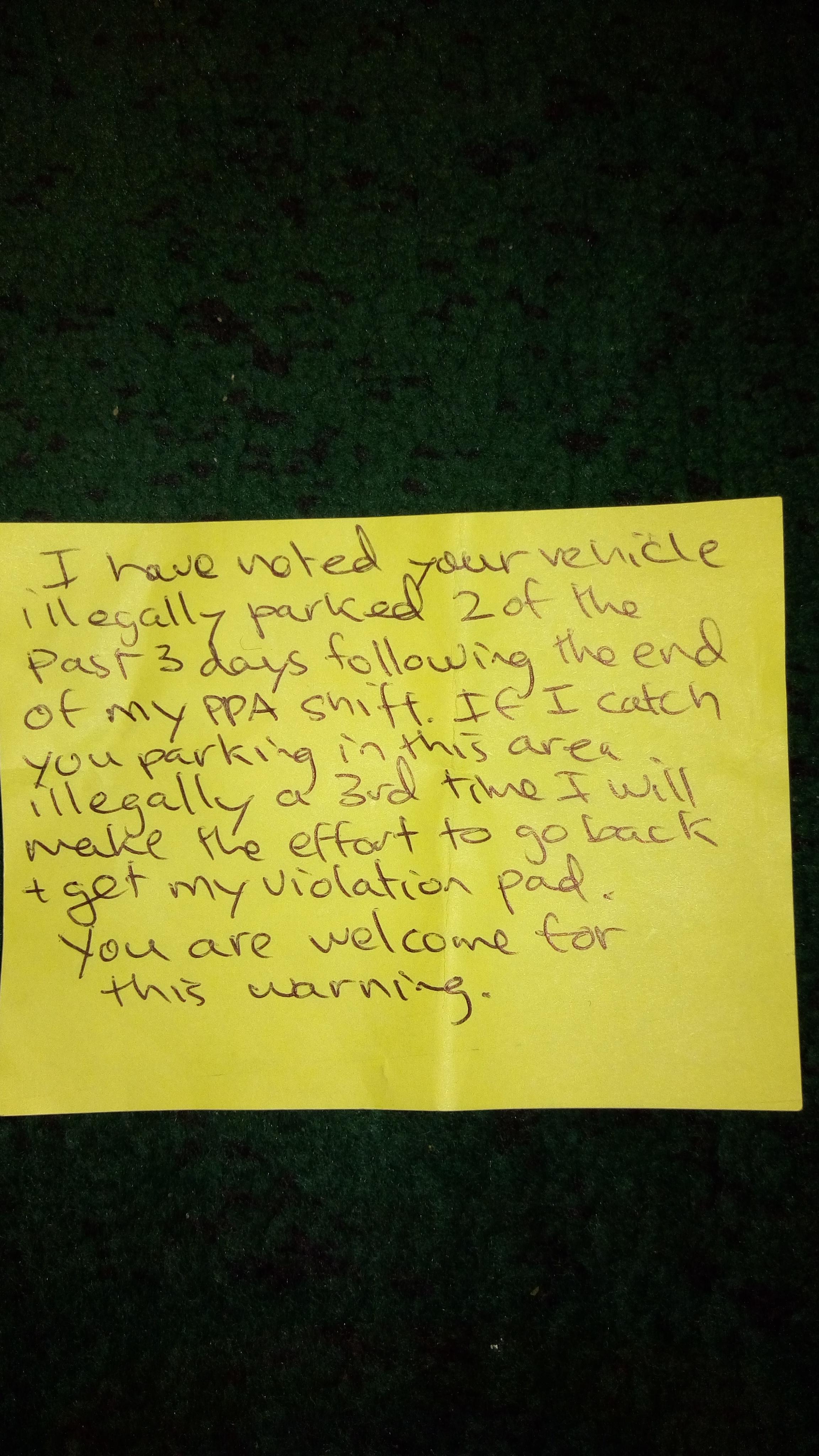 Threat from the PPA (Philadelphia Parking Authority) r/philadelphia