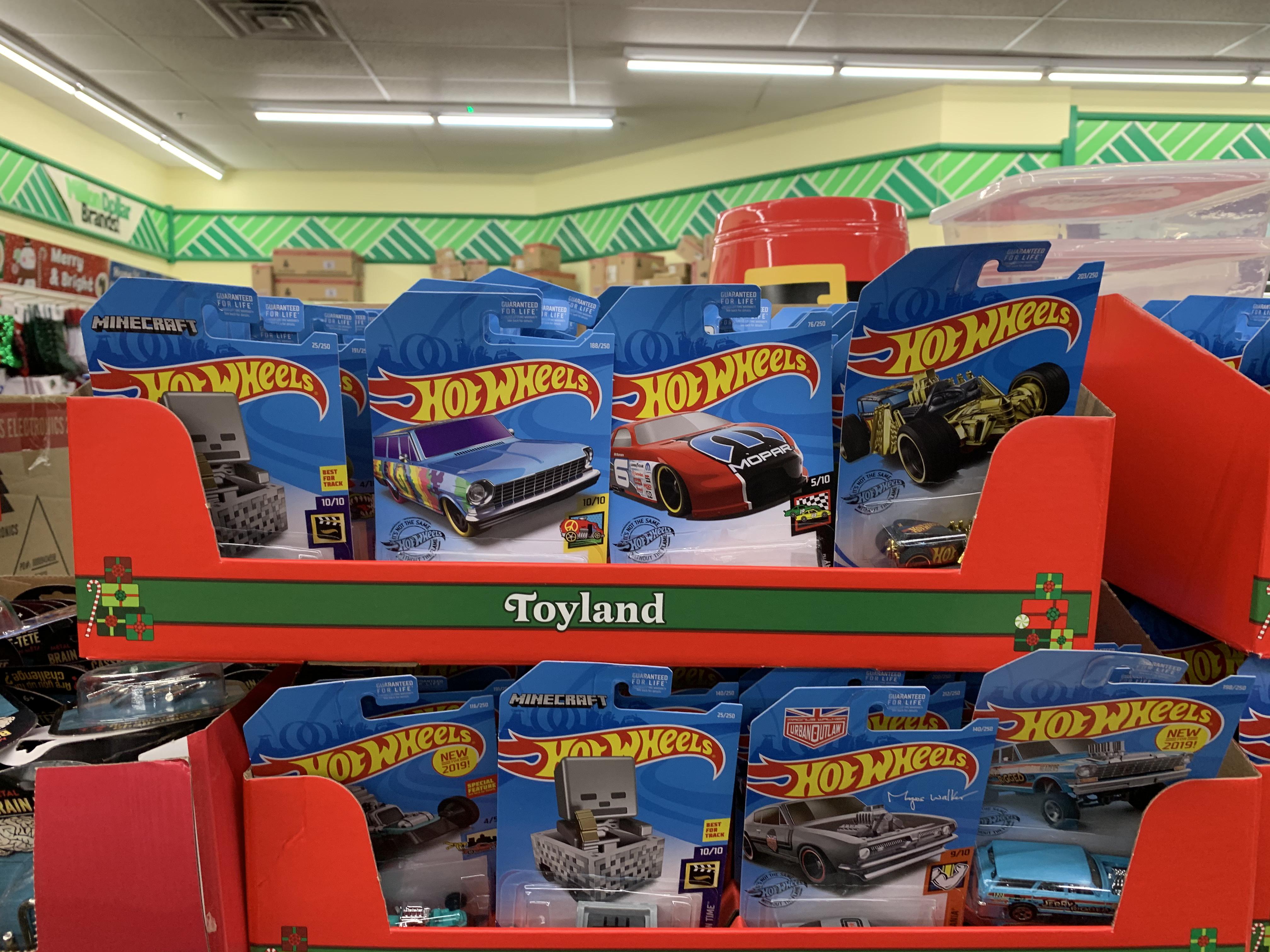 Front and center at Dollar Tree! r/HotWheels