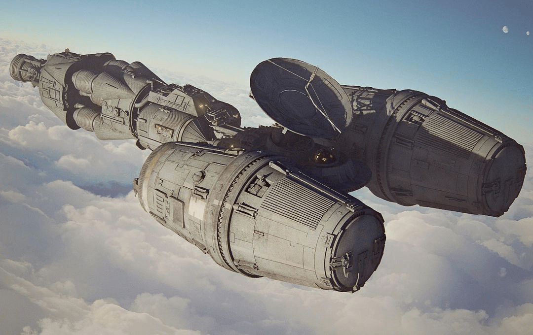 Redux of the Rebel tanker ship by EC Henry r/StarWarsShips