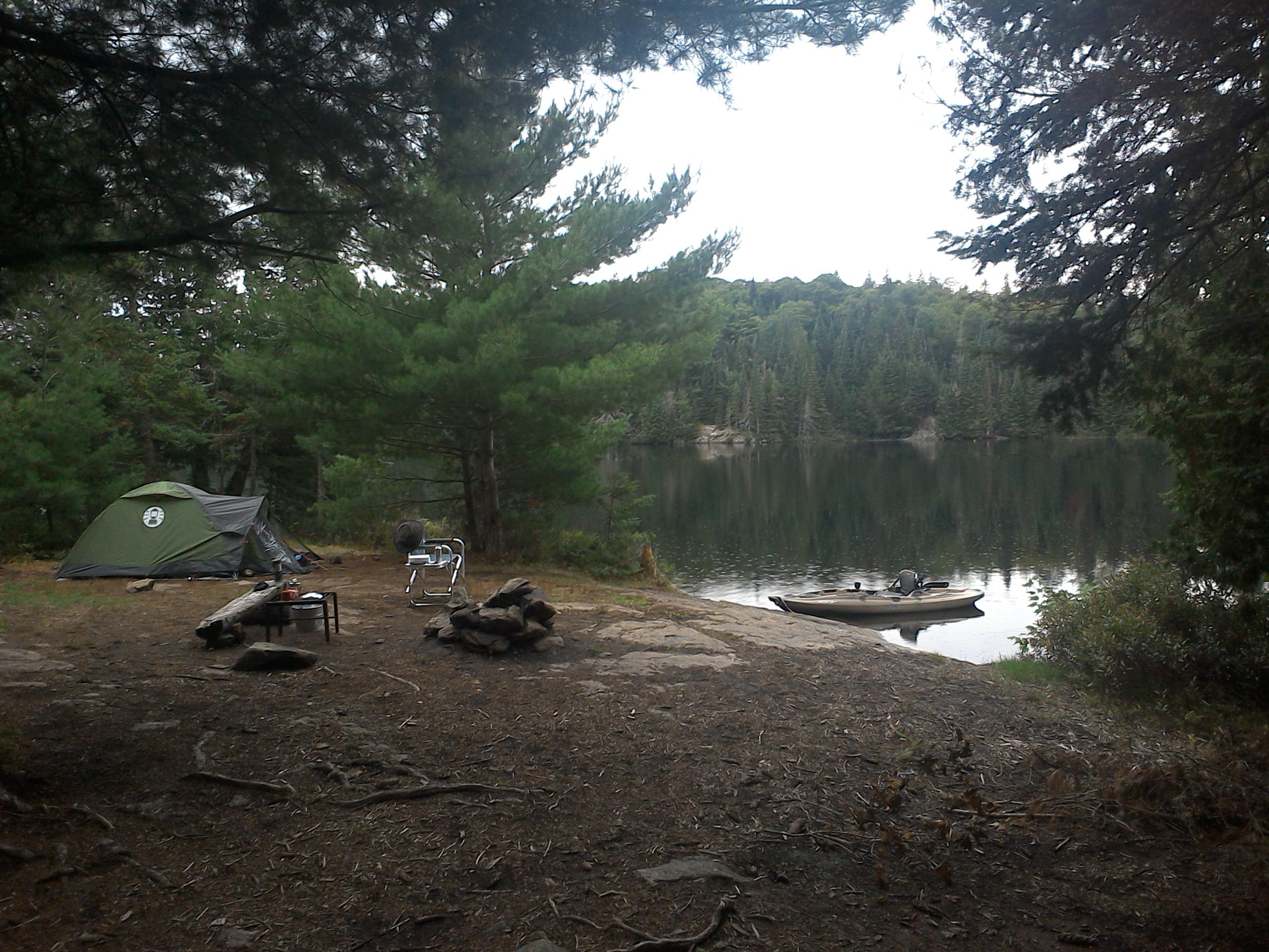 4 day solo camping/fishing trip on an island in Ontario. r/camping