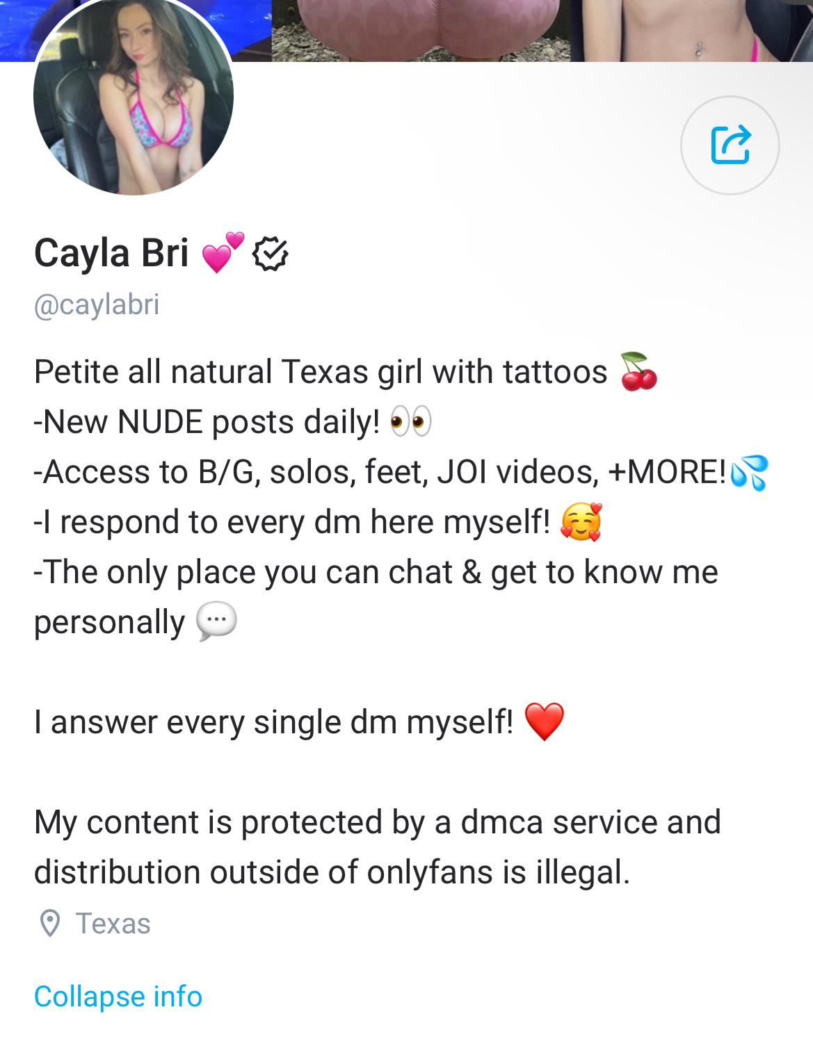 Cayla Bri @caylabri : Only4Request