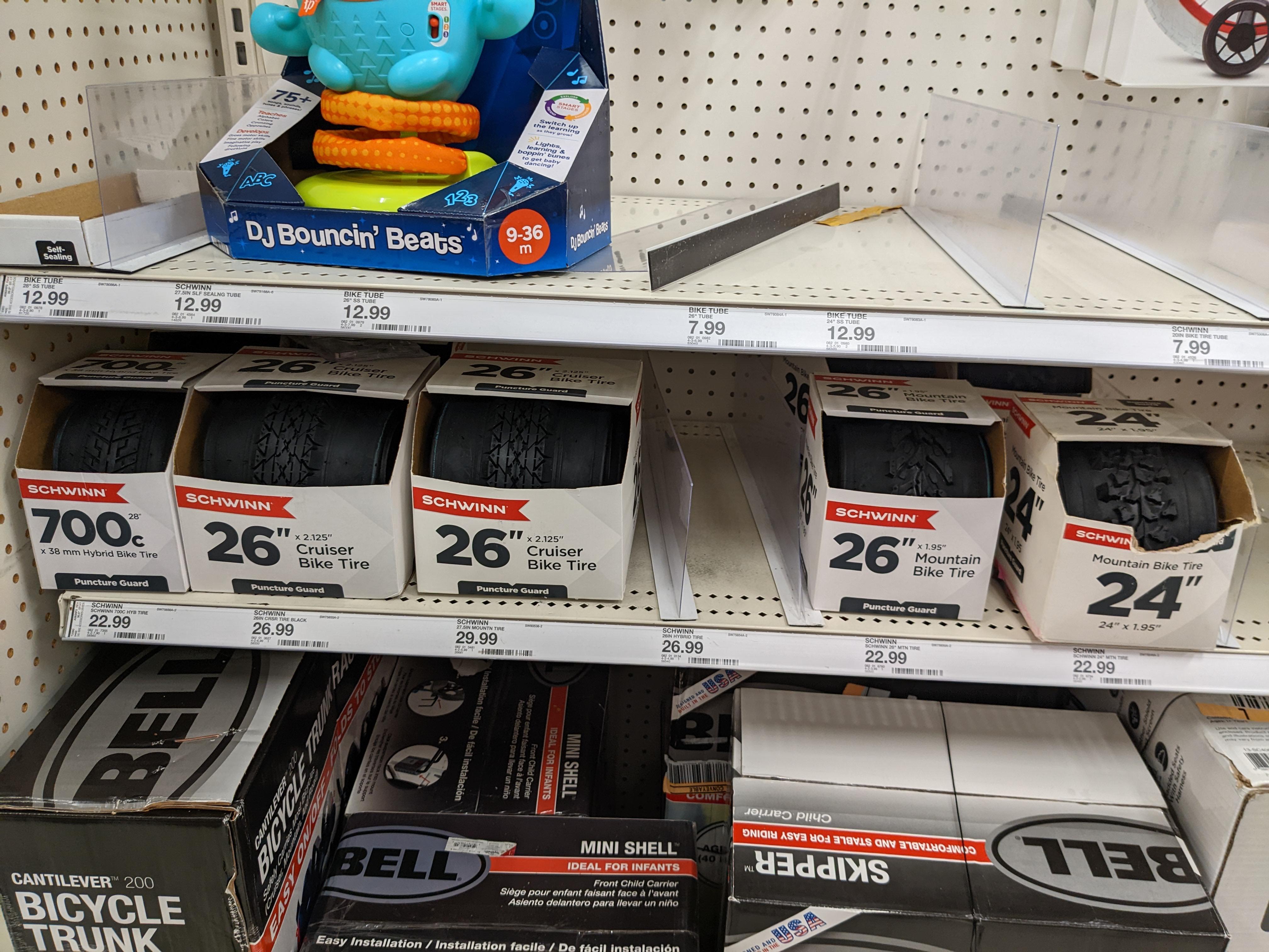 Target has tires, how much effort to put these yourself? I plan to go