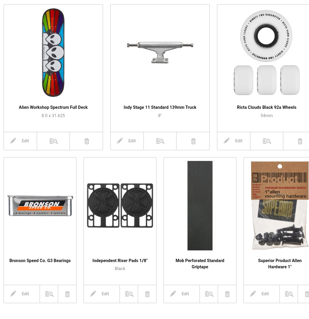 Is this a good skateboard setup? I'm a little unsure about which