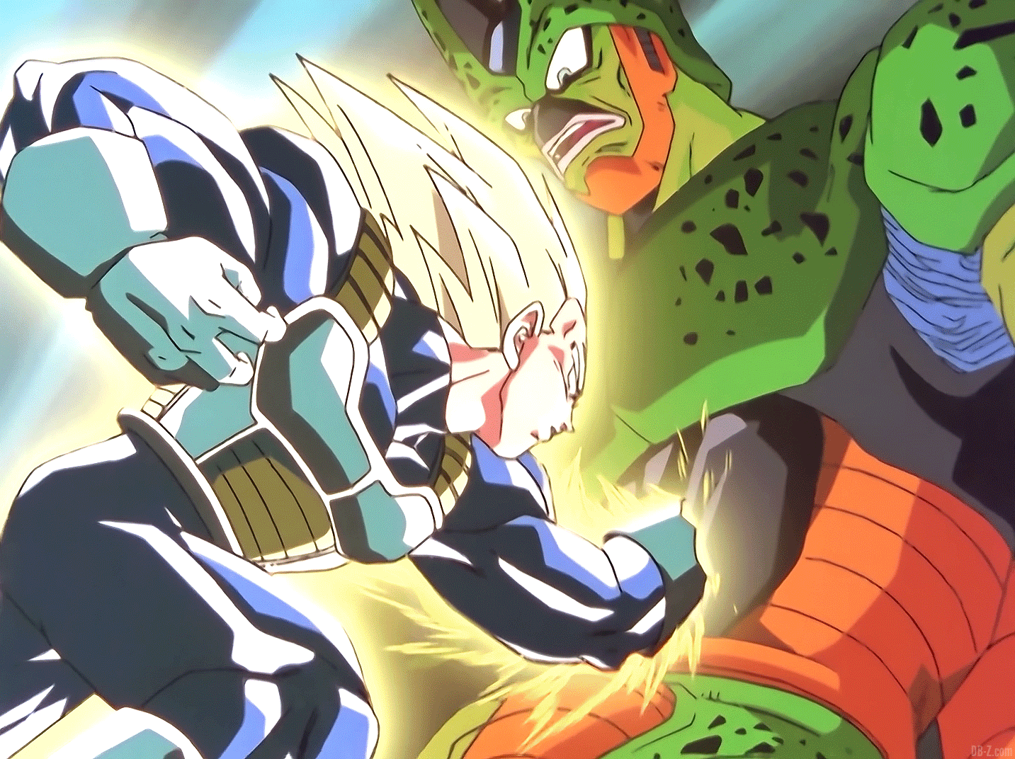 Vegeta Vs Cell