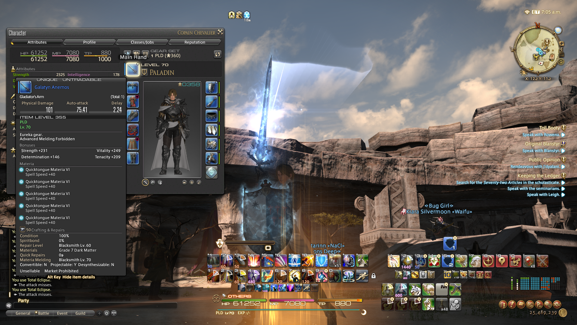 Finally finished my PLD relic and fully melded it. Time to step into