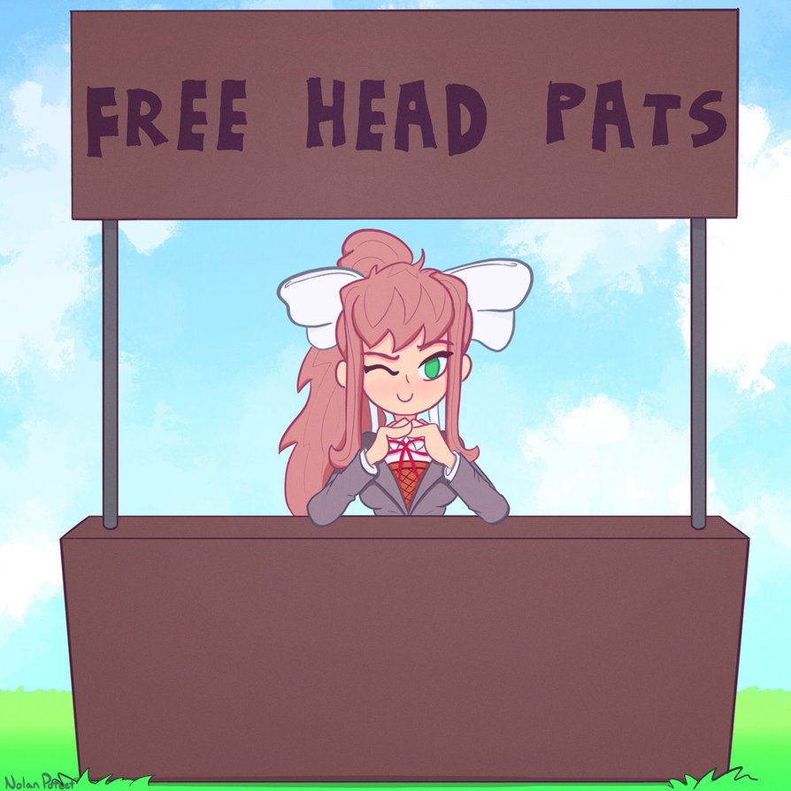 FREE HEAD PATS! r/DDLC
