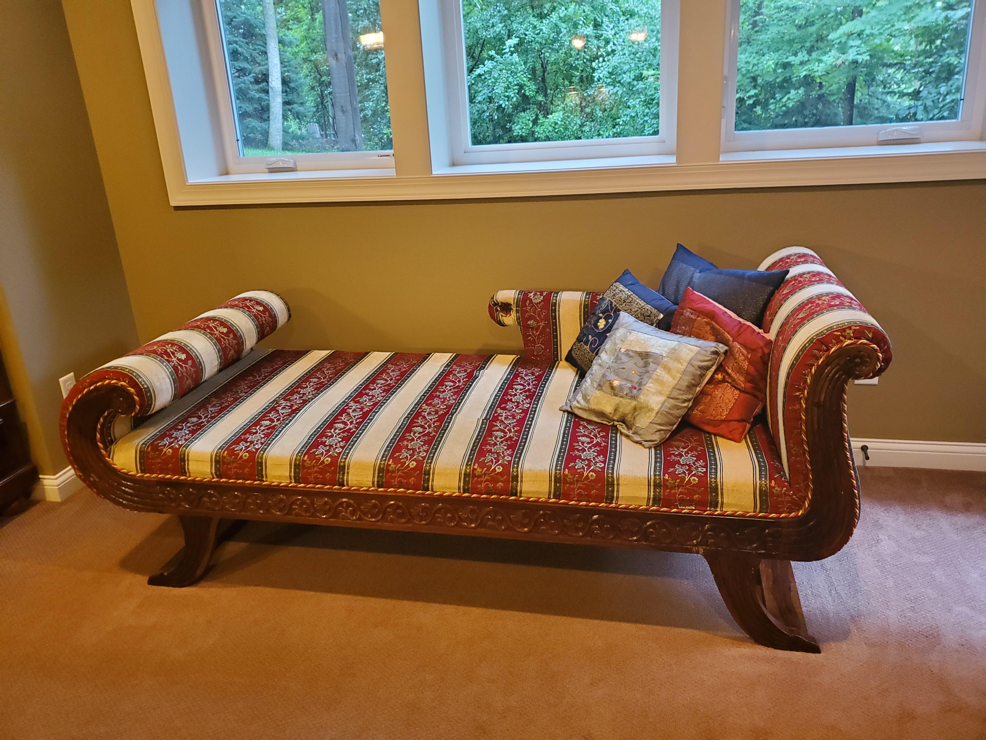Day bed, as seen at a real estate Showing today! r/Antiques