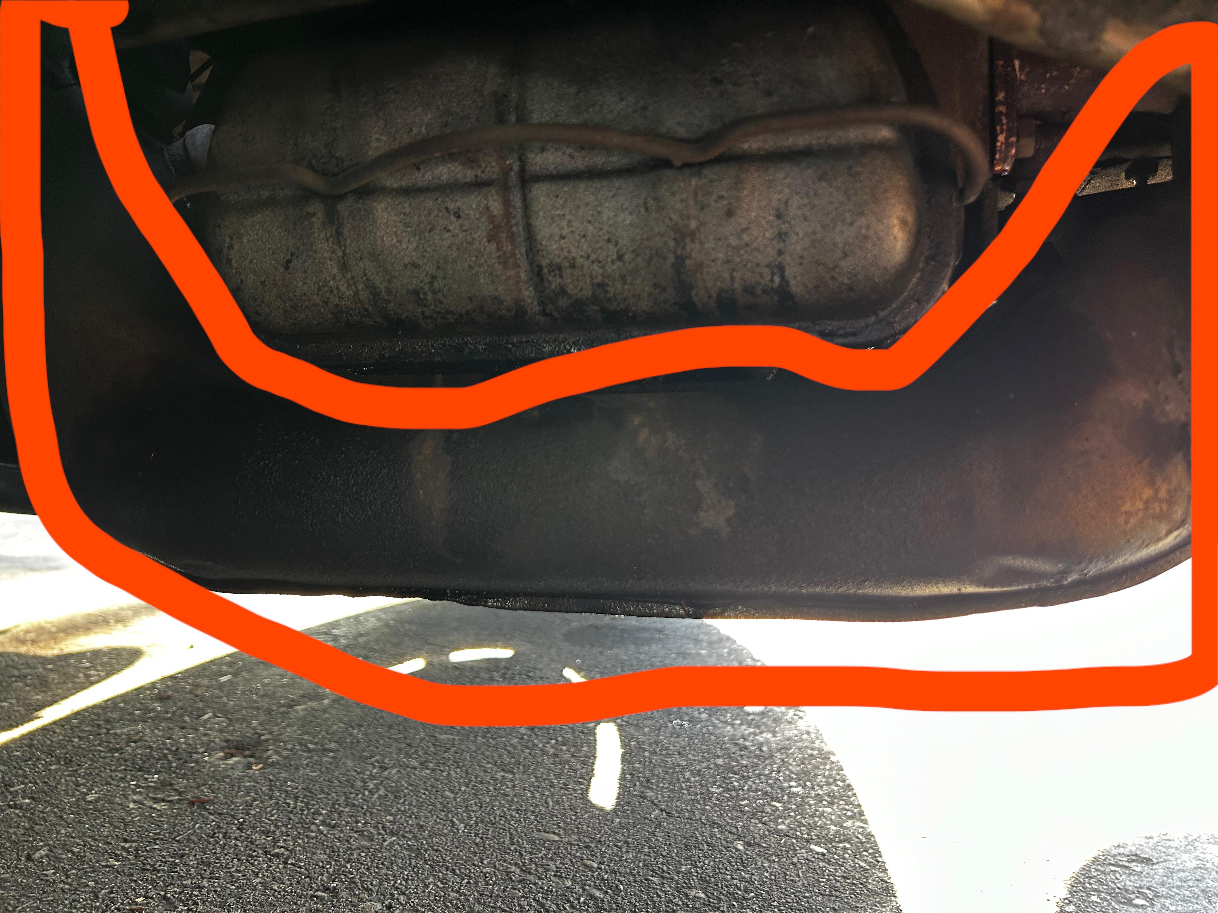 What would cause oil to leak here? It was smoking a lot from here under