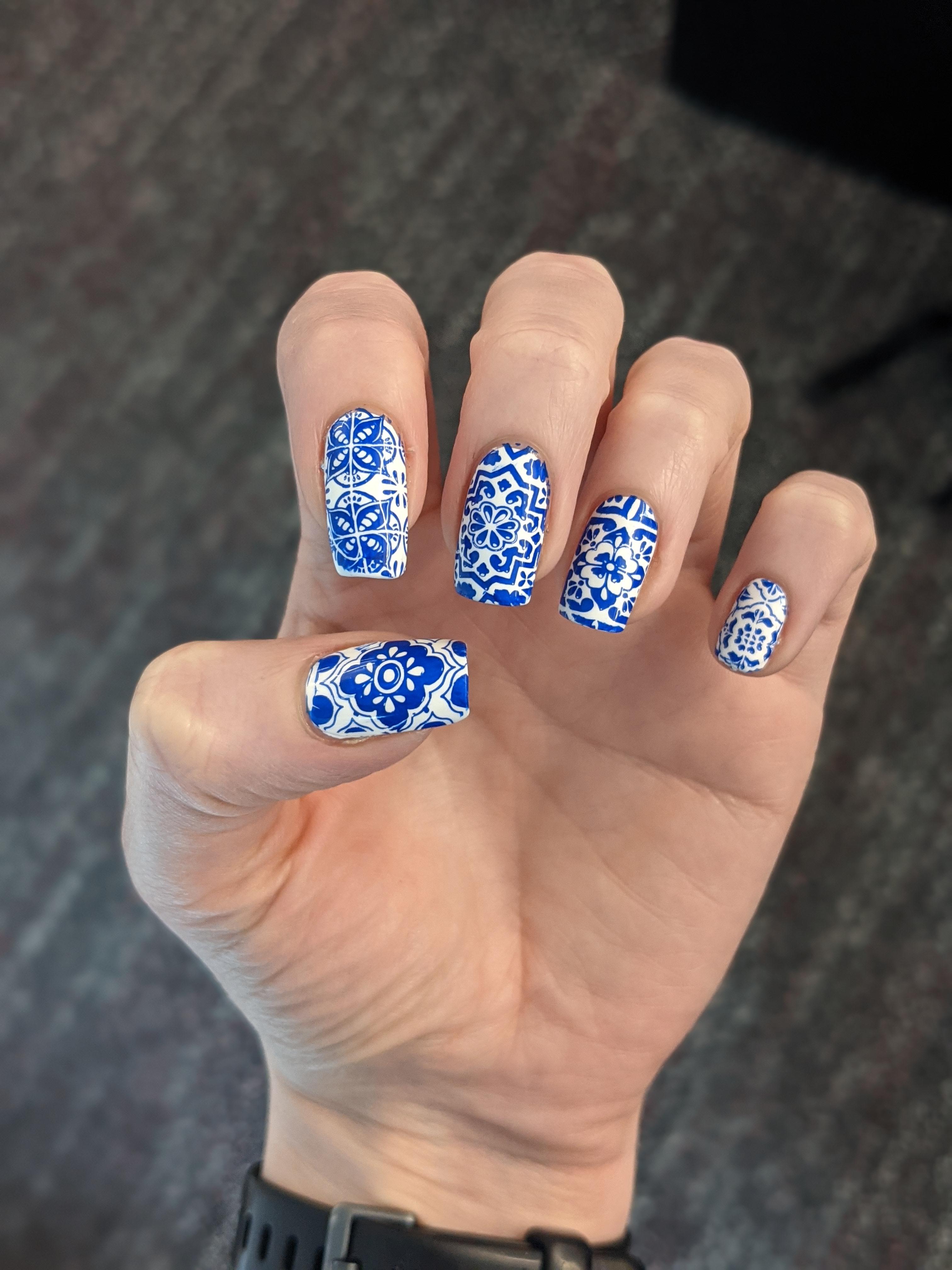 Ceramic Tile Nails! r/RedditLaqueristas