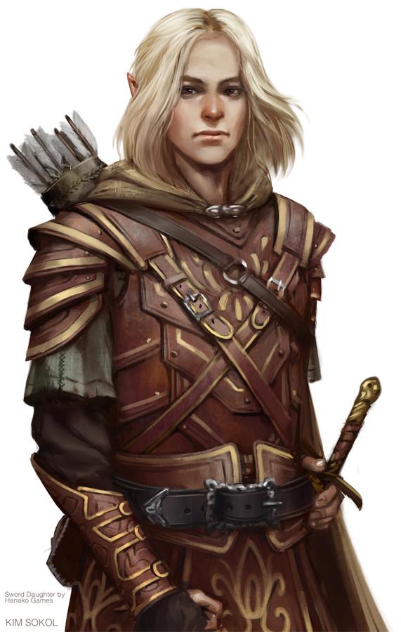 Mallior Nailo, a male wood elf rogue for D&D! r/ratemycharactername