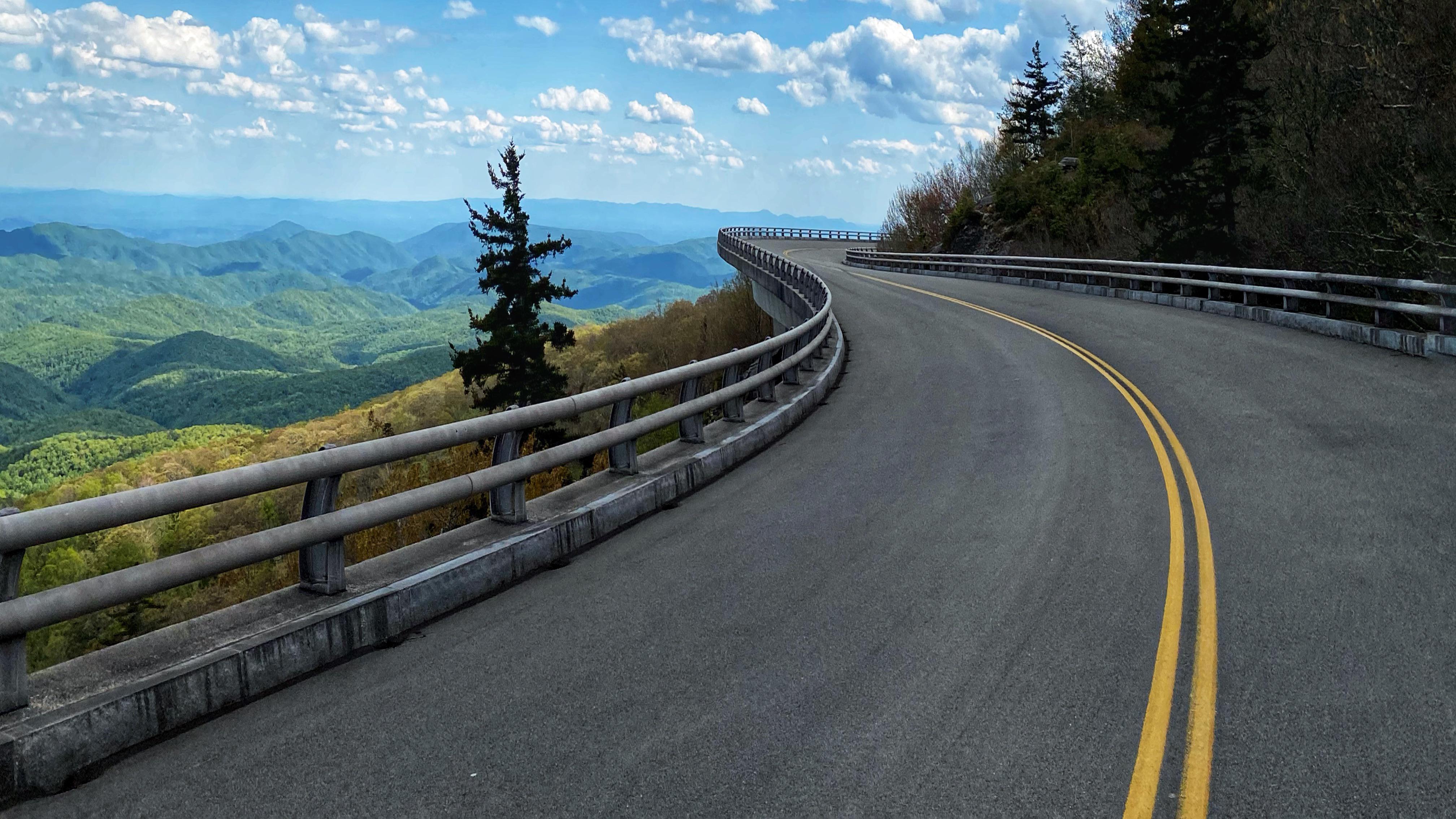 Meanwhile the days, go drifting away Lin Cove Viaduct Blue Ridge Parkway MM 304 Newland NC