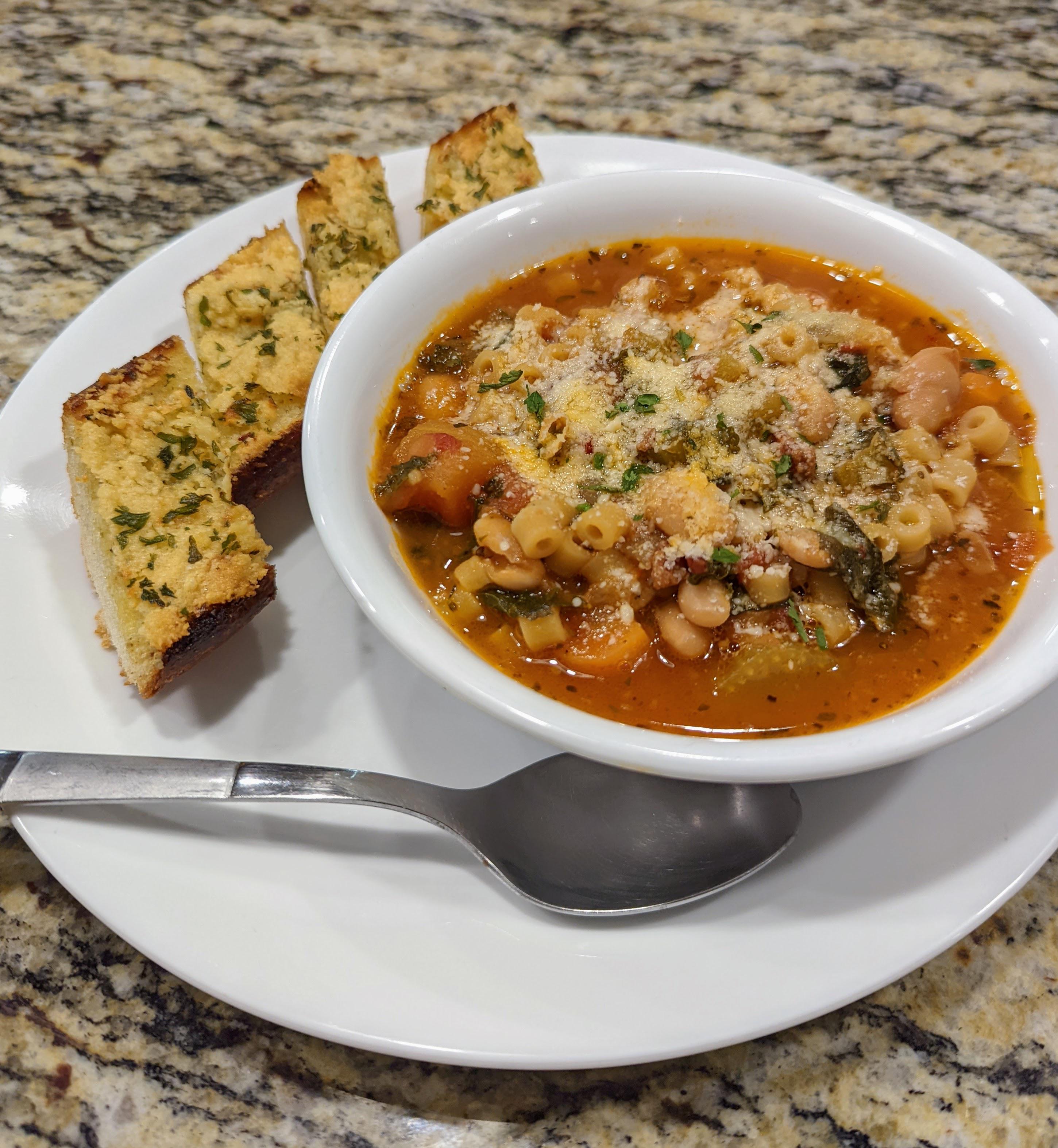 [Homemade] Minestrone recipe from Not Another Cooking Show food